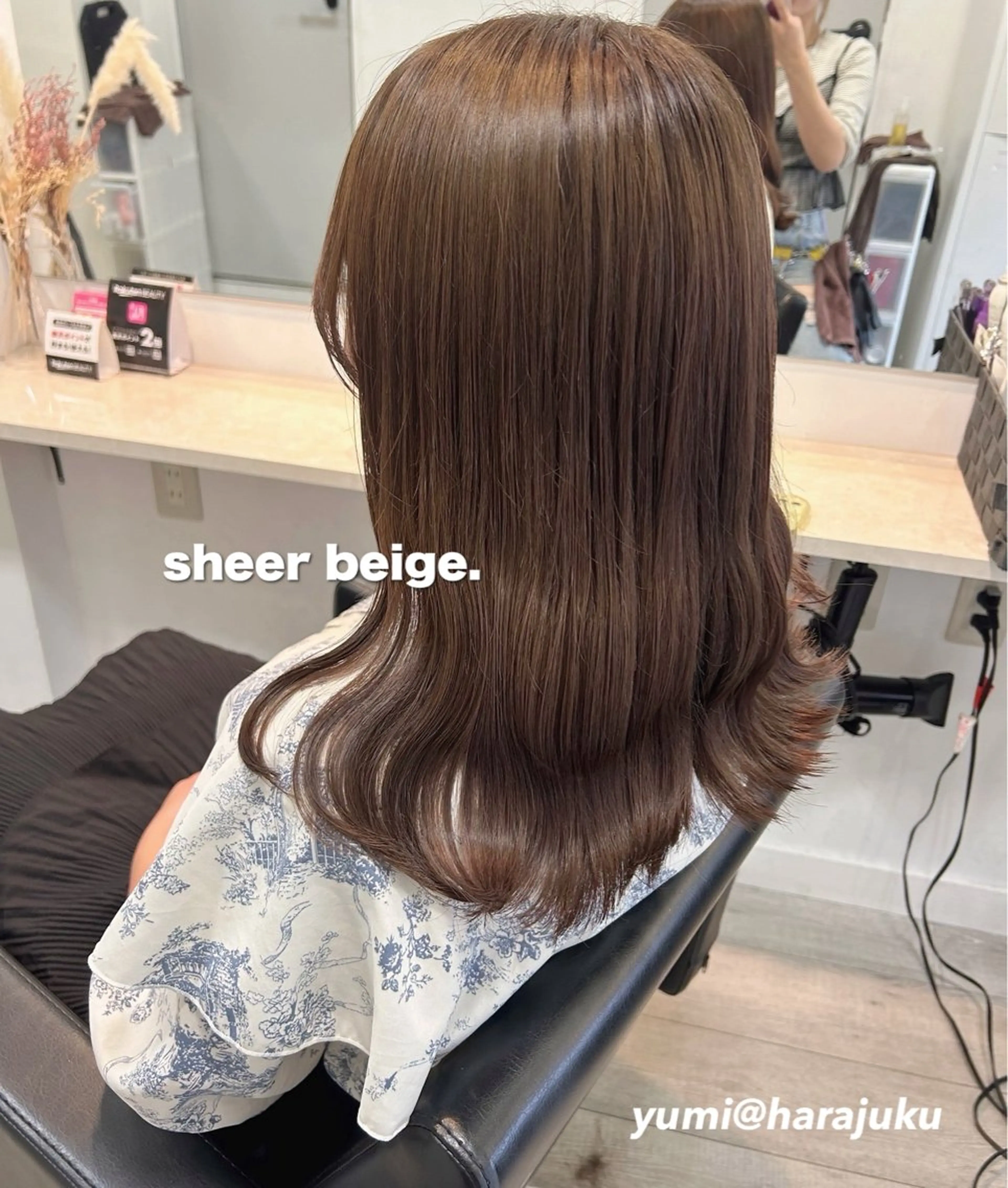 セミロング カラー パーマ ヘアアレンジ メンズ カット ヘアカラー トリートメント ワット 原宿のヘアスタイル