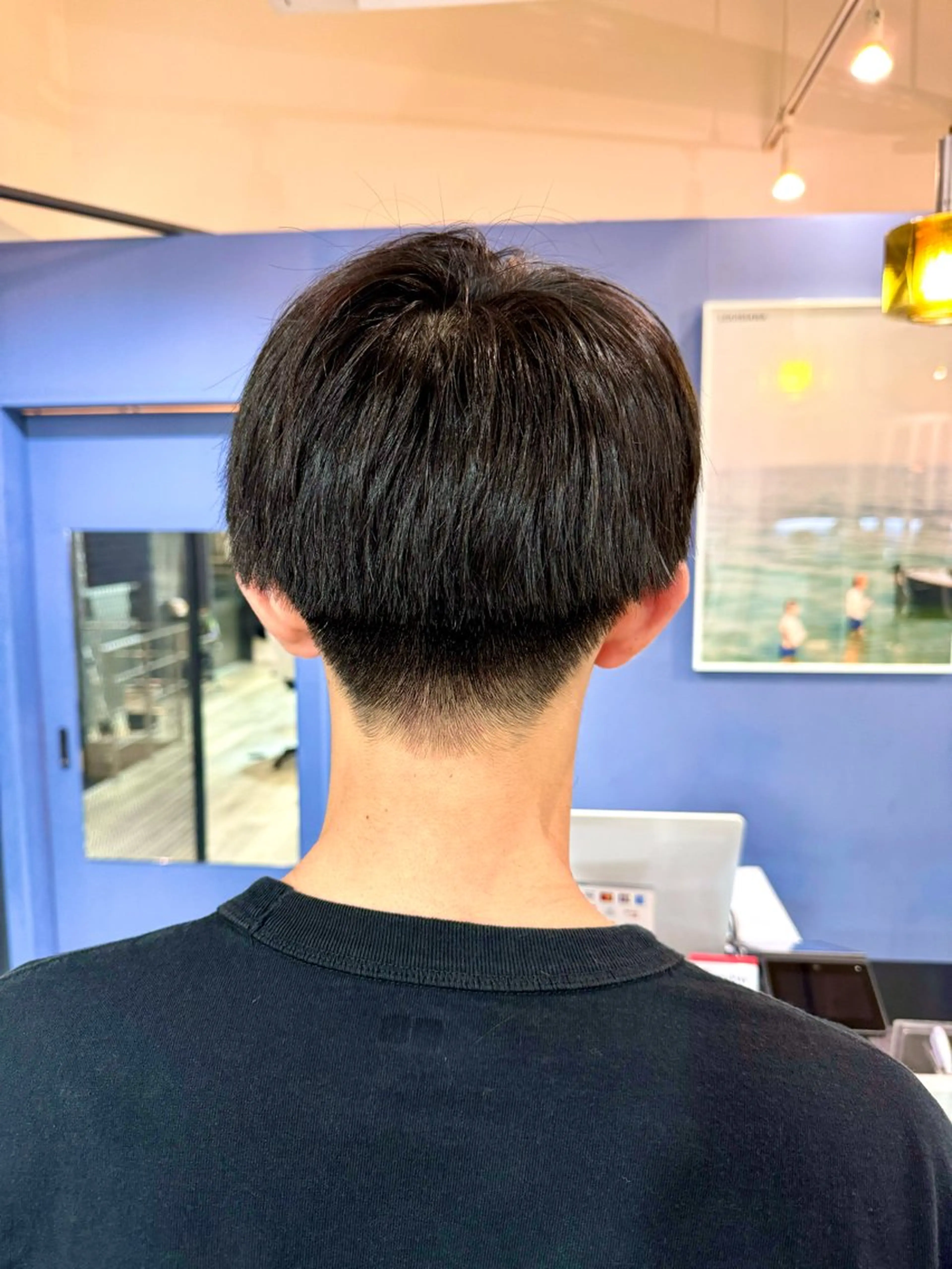 メンズ カット 米元 春奈のヘアスタイル