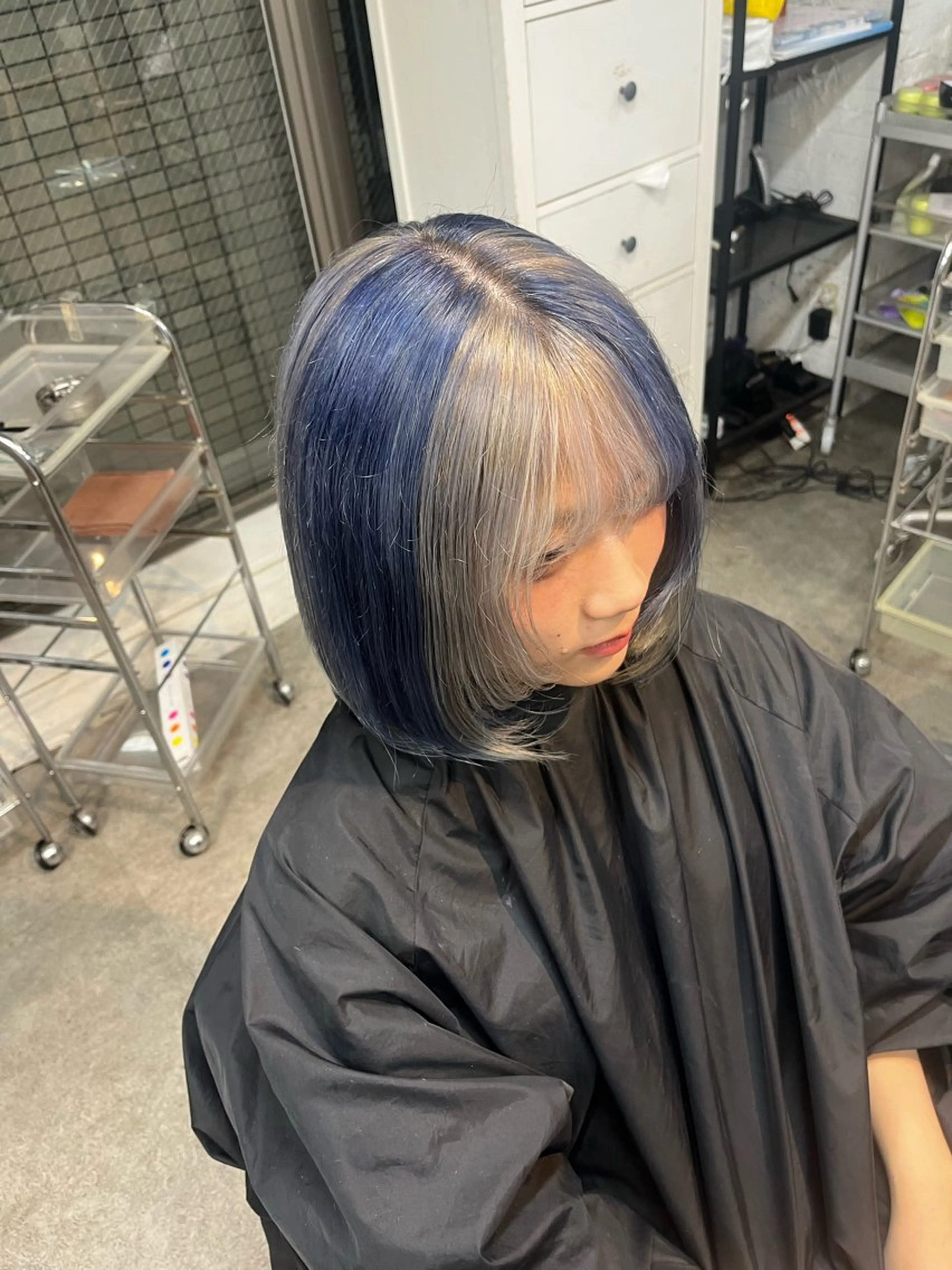 カラー ブリーチ デザインカラー ダブルカラー ヘアカラー 【fifth】 コハのヘアスタイル