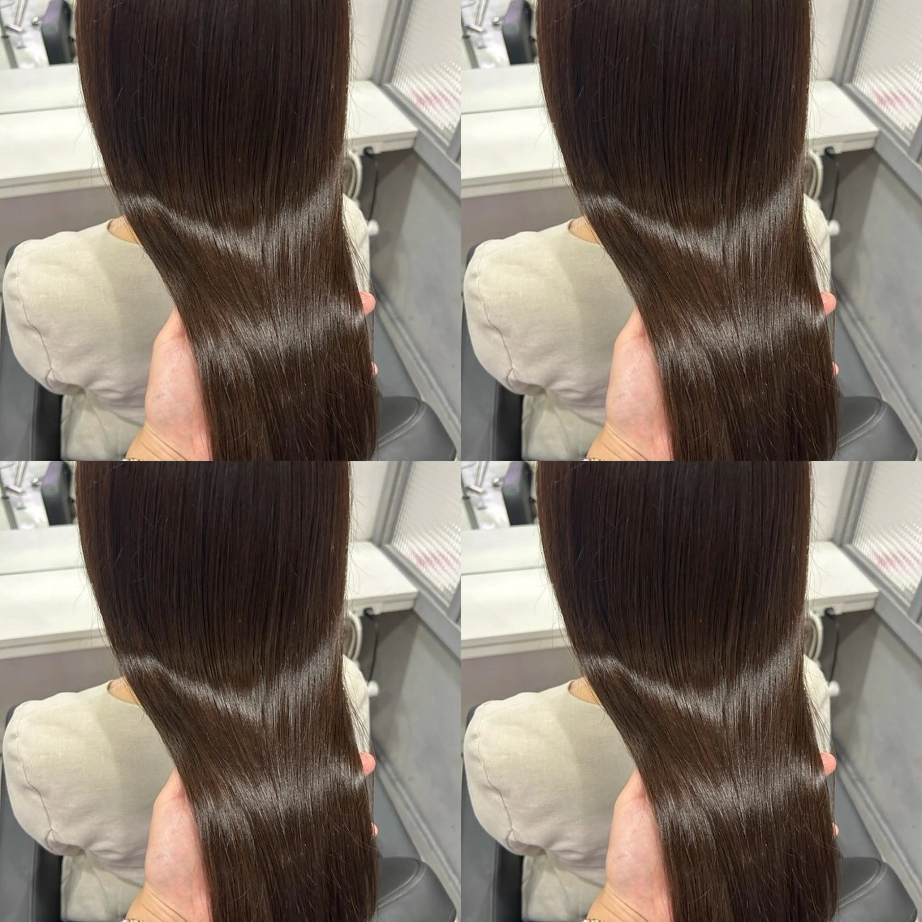 ロング カラー カット ヘアカラー トリートメント 💎髪質改善／艶髪 荻原💎のヘアスタイル