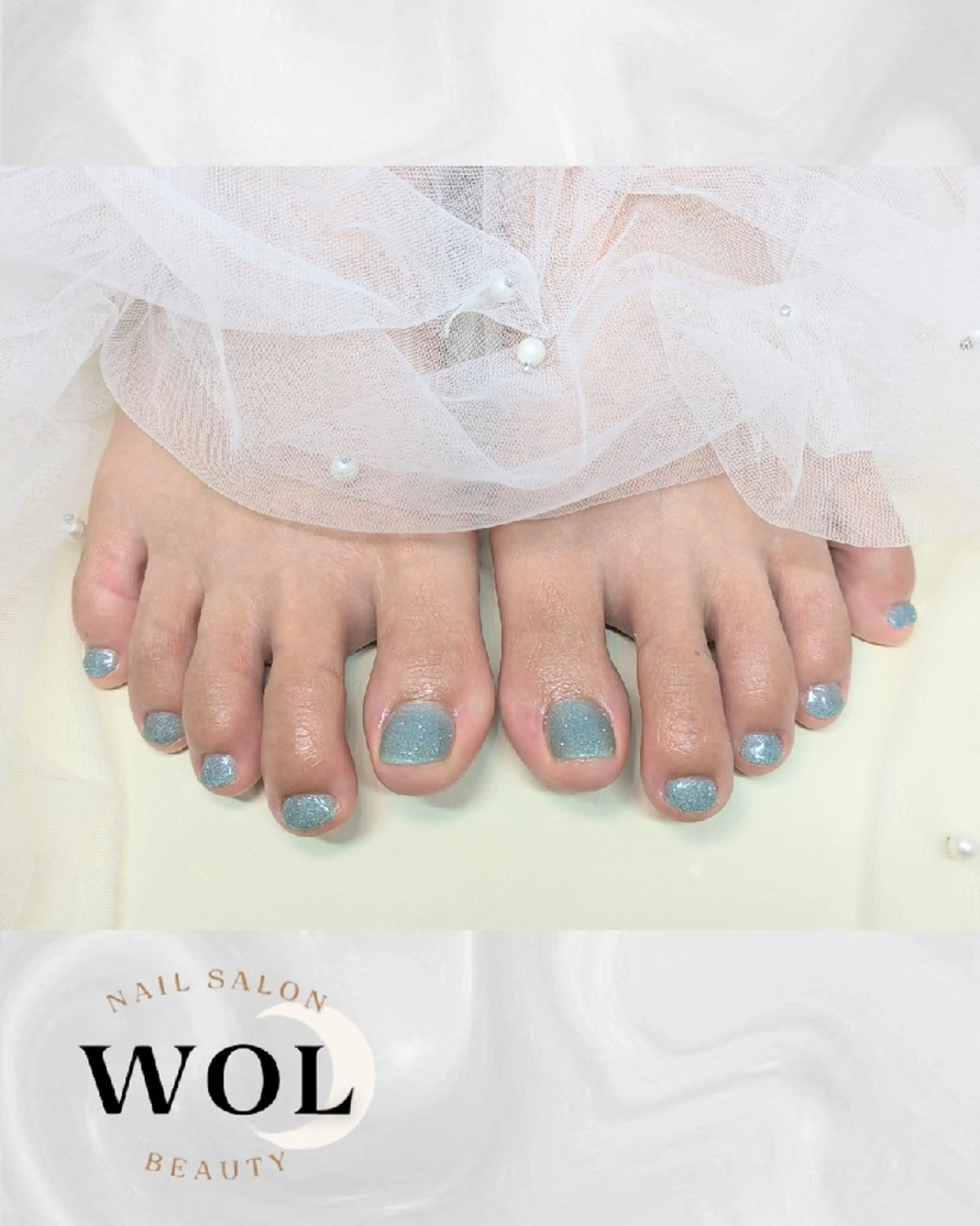 ネイル フットネイル nailsalon🌙WOL所属・WOL🌙 momokoのネイルデザイン
