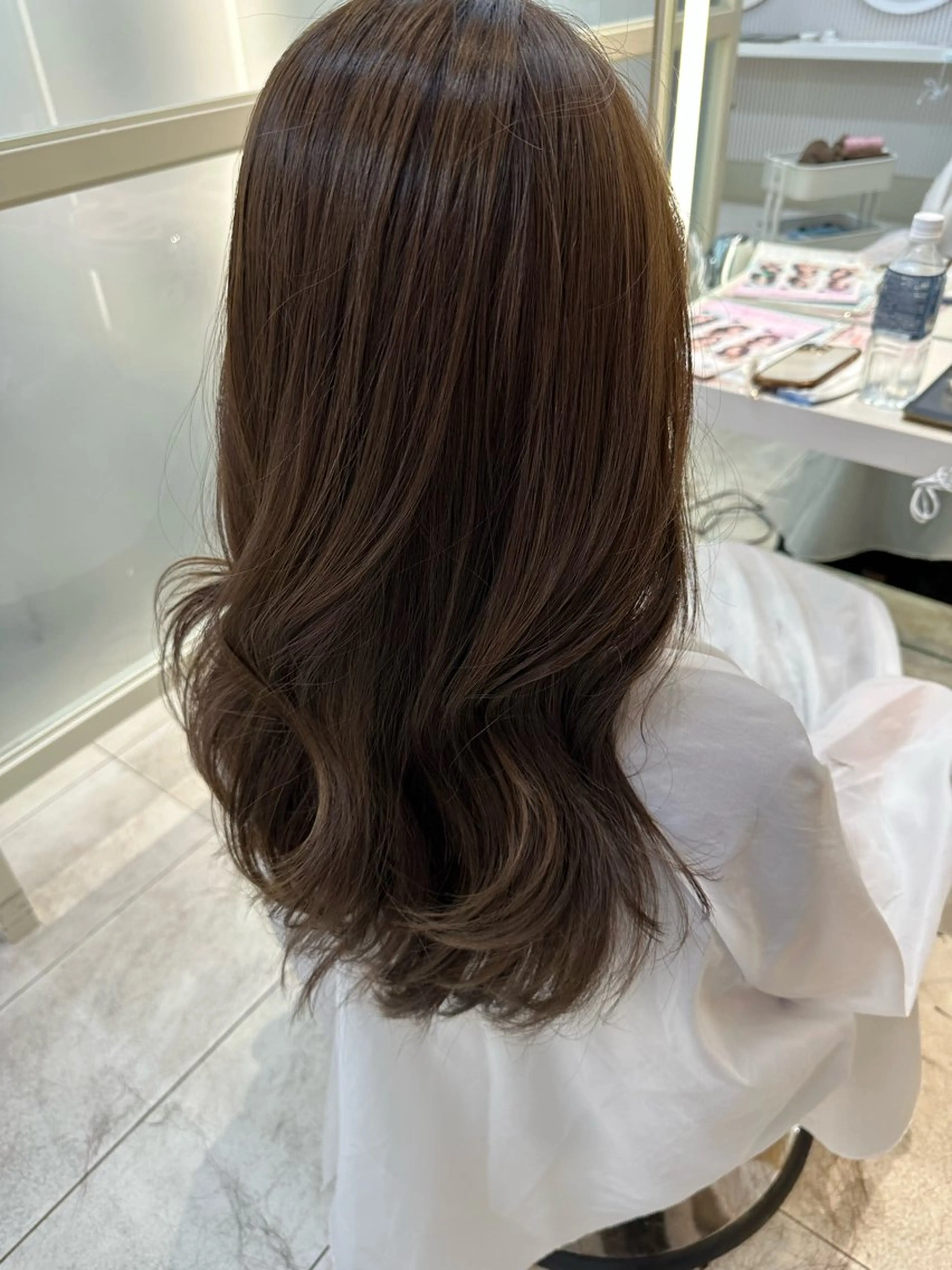 ロング oto🎀×美髪× シースルー前髪🤍のヘアスタイル