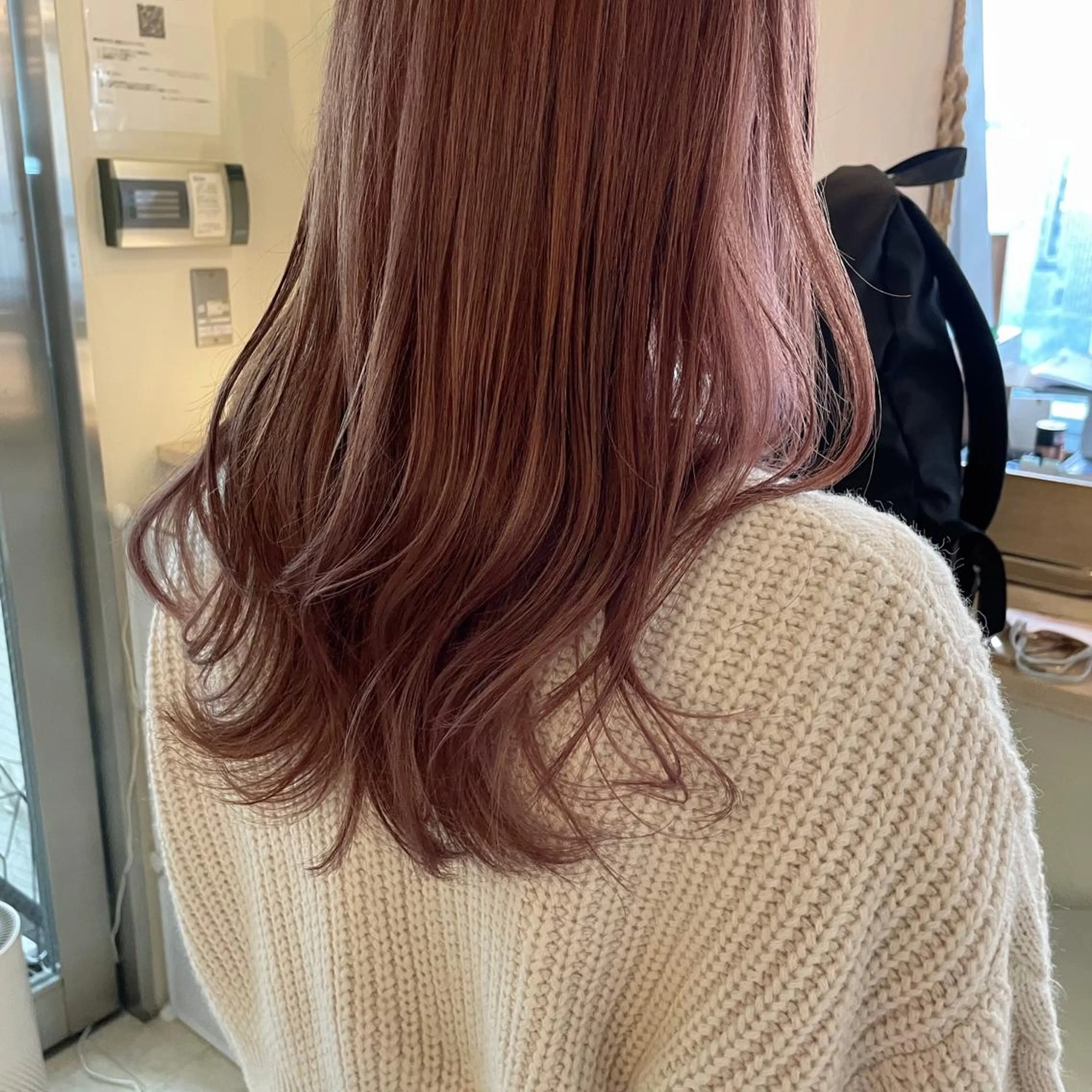 セミロング カット ヘアカラー ボブウルフ／ボブ Satsukiのヘアスタイル