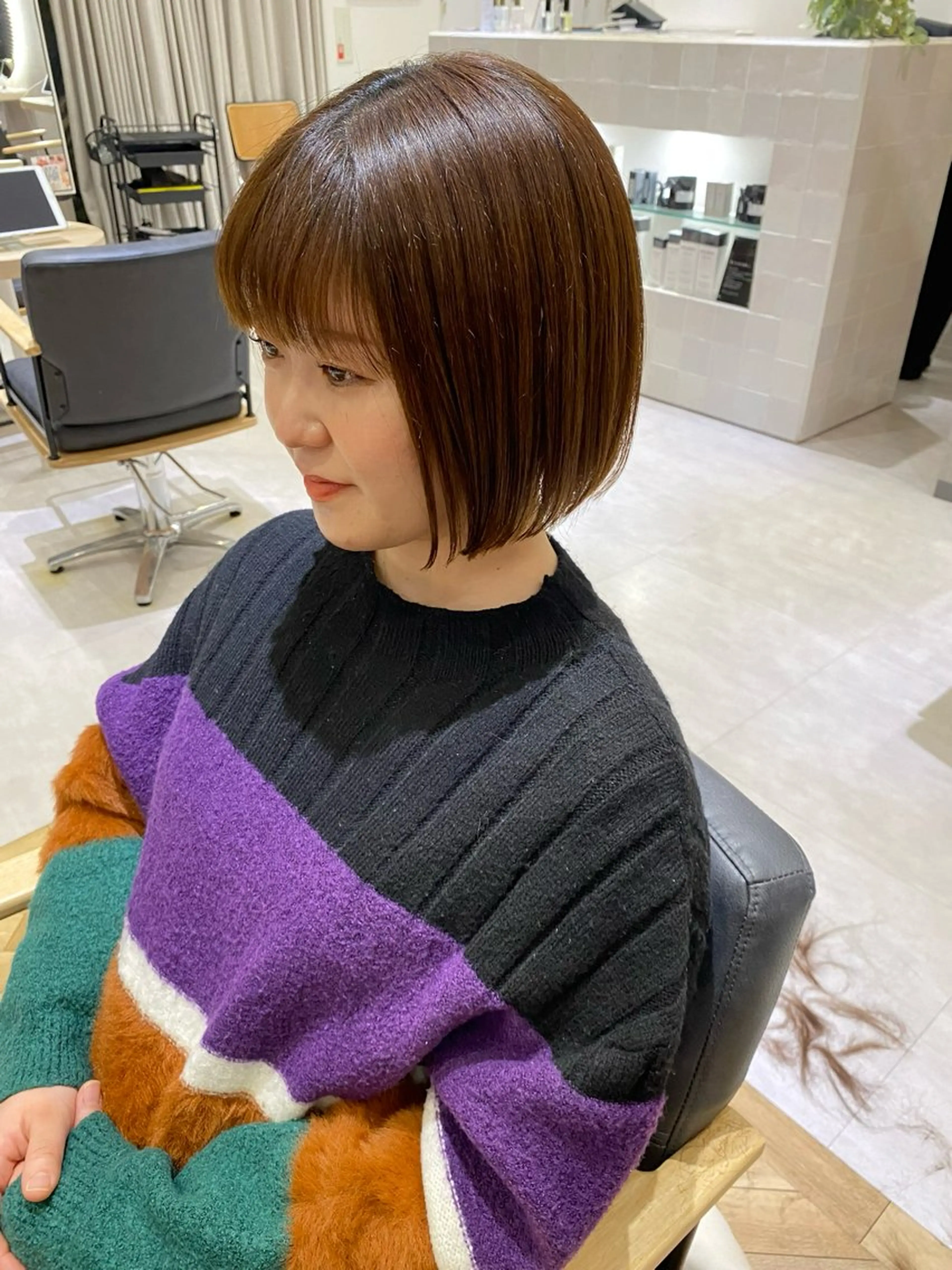 ショート ボブ Asumi 髪質改善のヘアスタイル