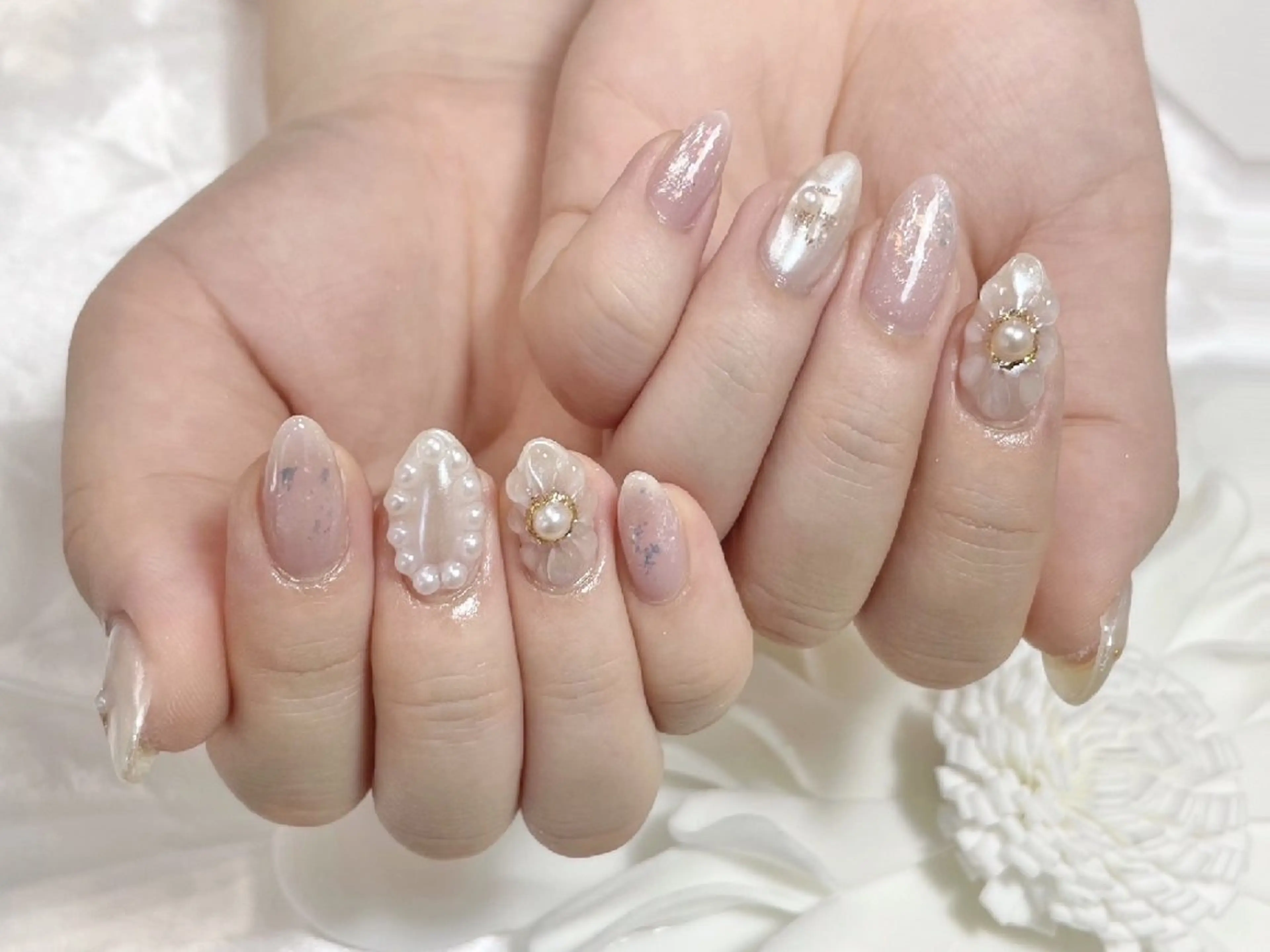ネイル ハンドネイル Nailsalon Merci東中野のネイルデザイン