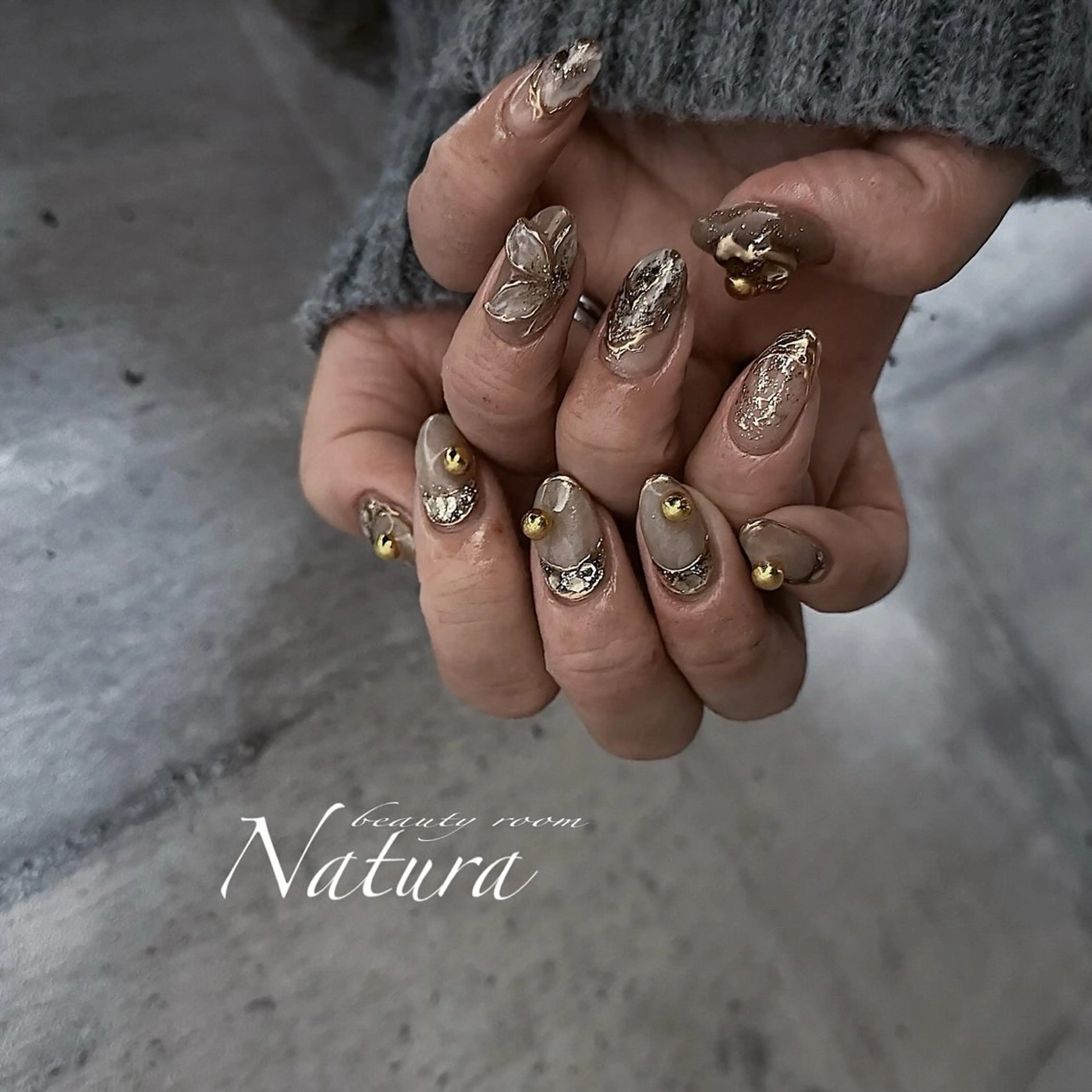 ネイル ハンドネイル beautyroom Naturaのネイルデザイン