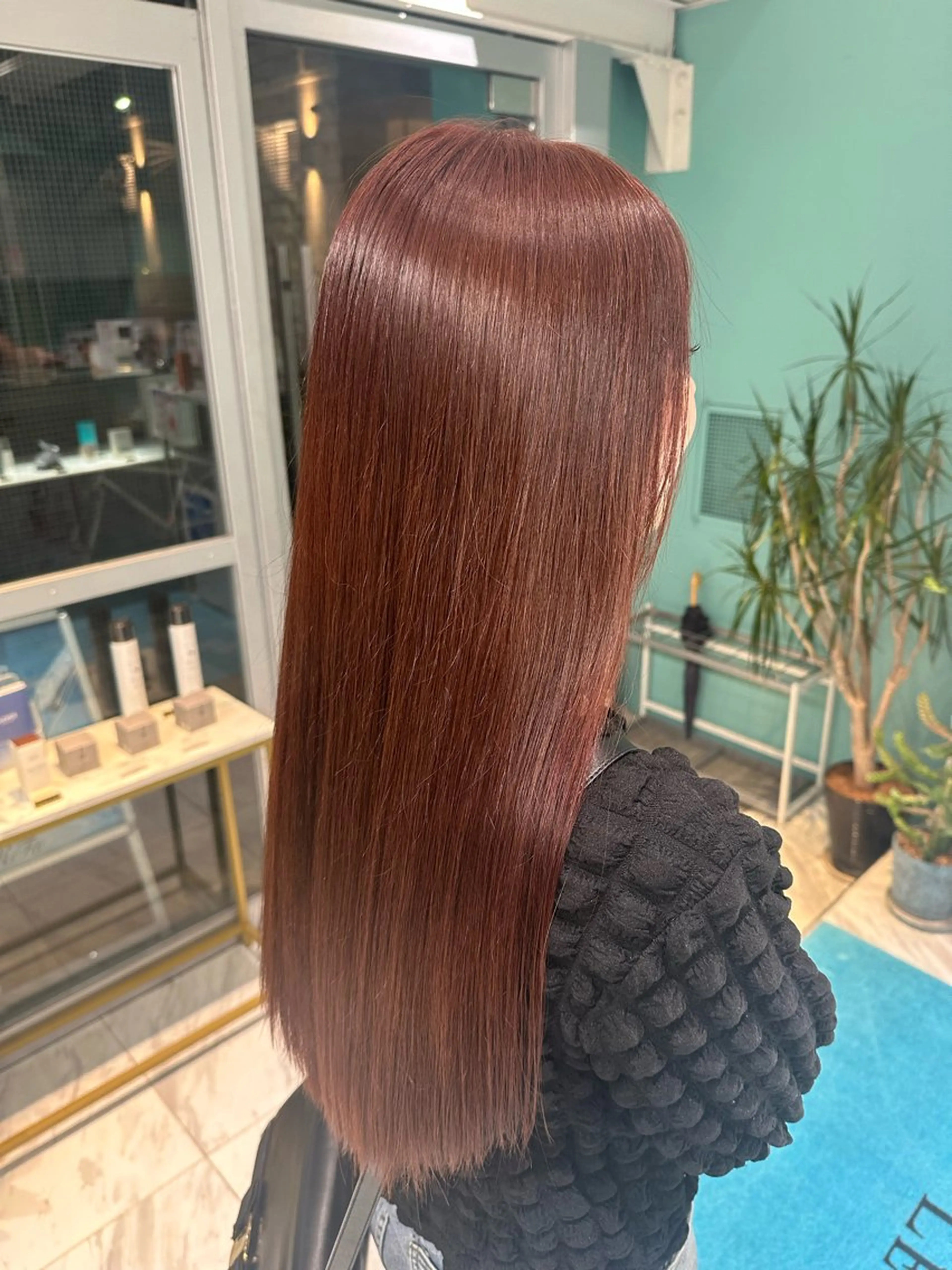 ロング カラー ヘアカラー トリートメント LeeHorie miuのヘアスタイル