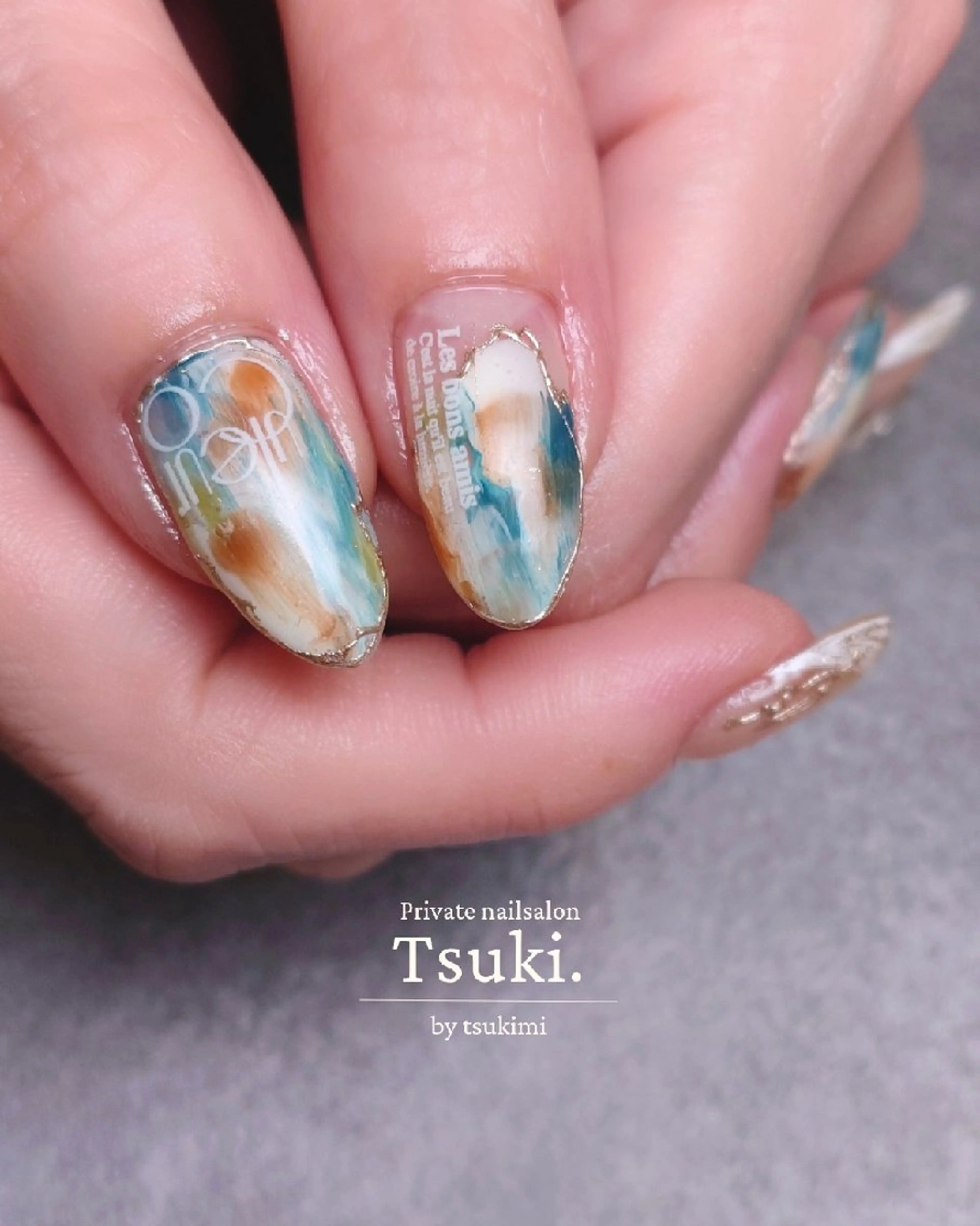 ネイル ハンドネイル Tsuki.所属・Nailsalon Tsuki.のネイルデザイン