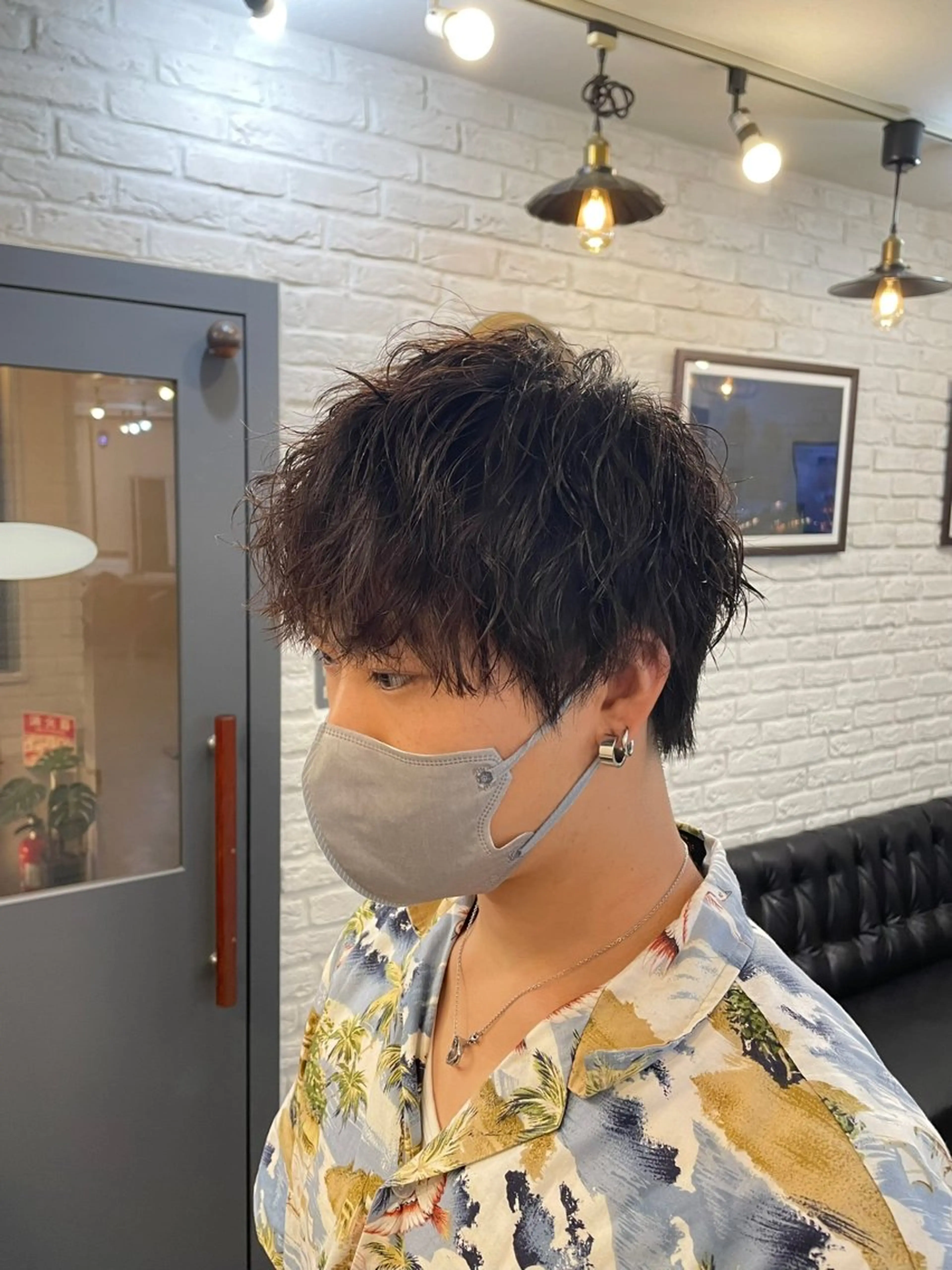 パーマ メンズ メンズパーマ ツイストスパイラルパーマ スパイラルパーマ カット パーマ ニューモヘア所属・【マンツーマン接客】 ✂︎🟡酒井司🟡のヘアスタイル