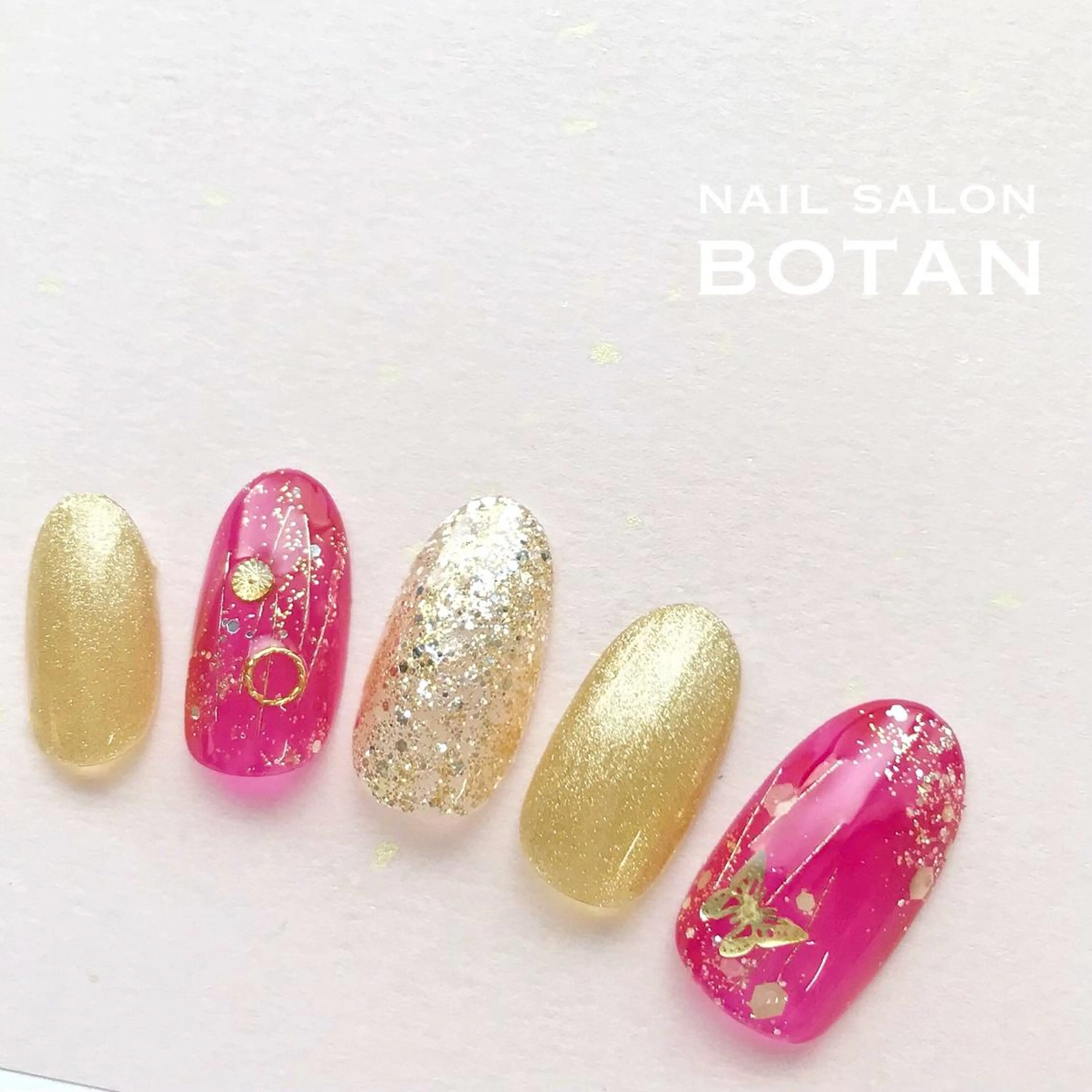 ネイル ハンドネイル NAIL SALON BOTANのネイルデザイン