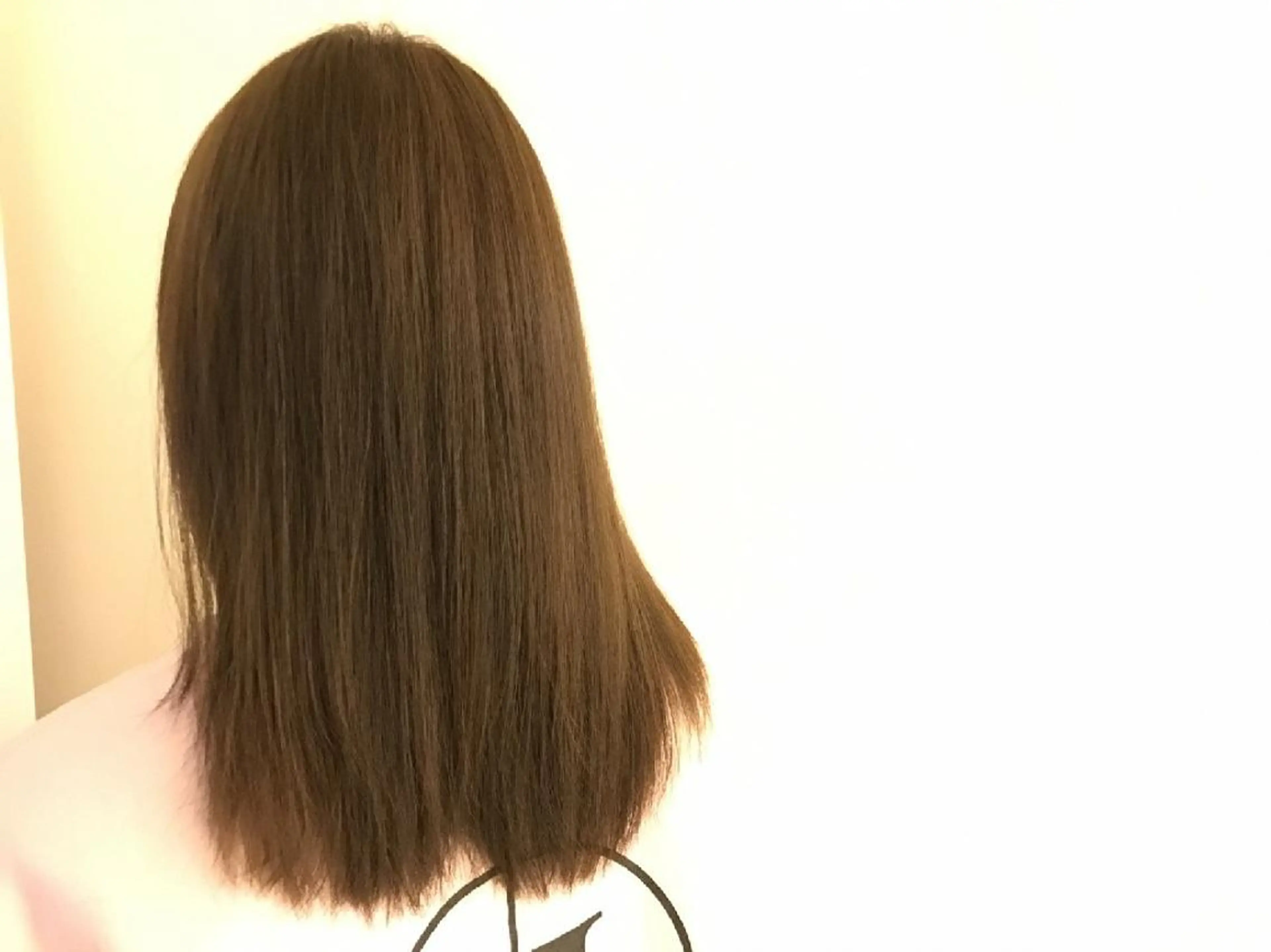 カラー 縮毛矯正 トリートメント 井上 涼花のヘアスタイル