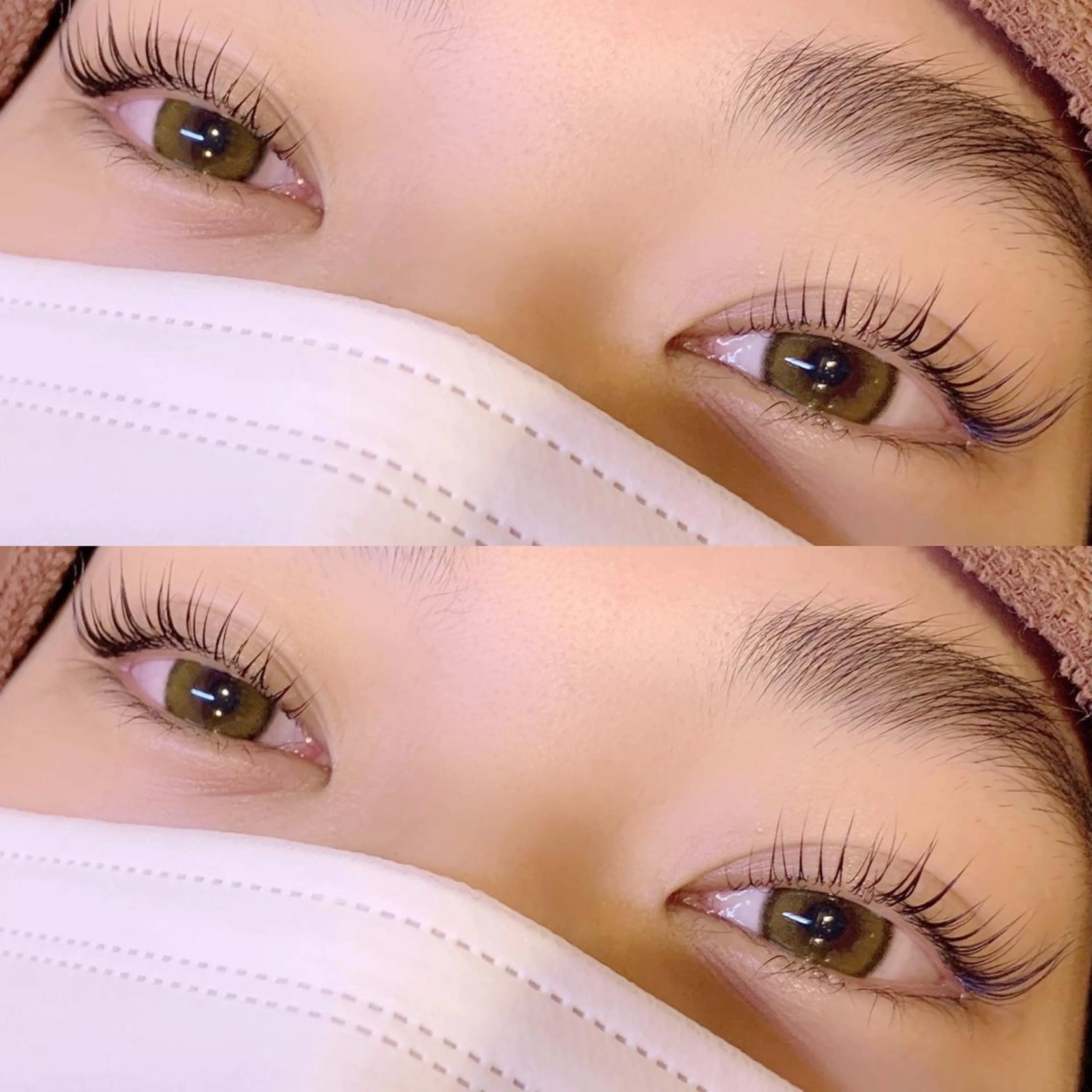 マツエク・マツパ パリジェンヌラッシュリフト 上 夏生の眉毛・アイブロウイメージ