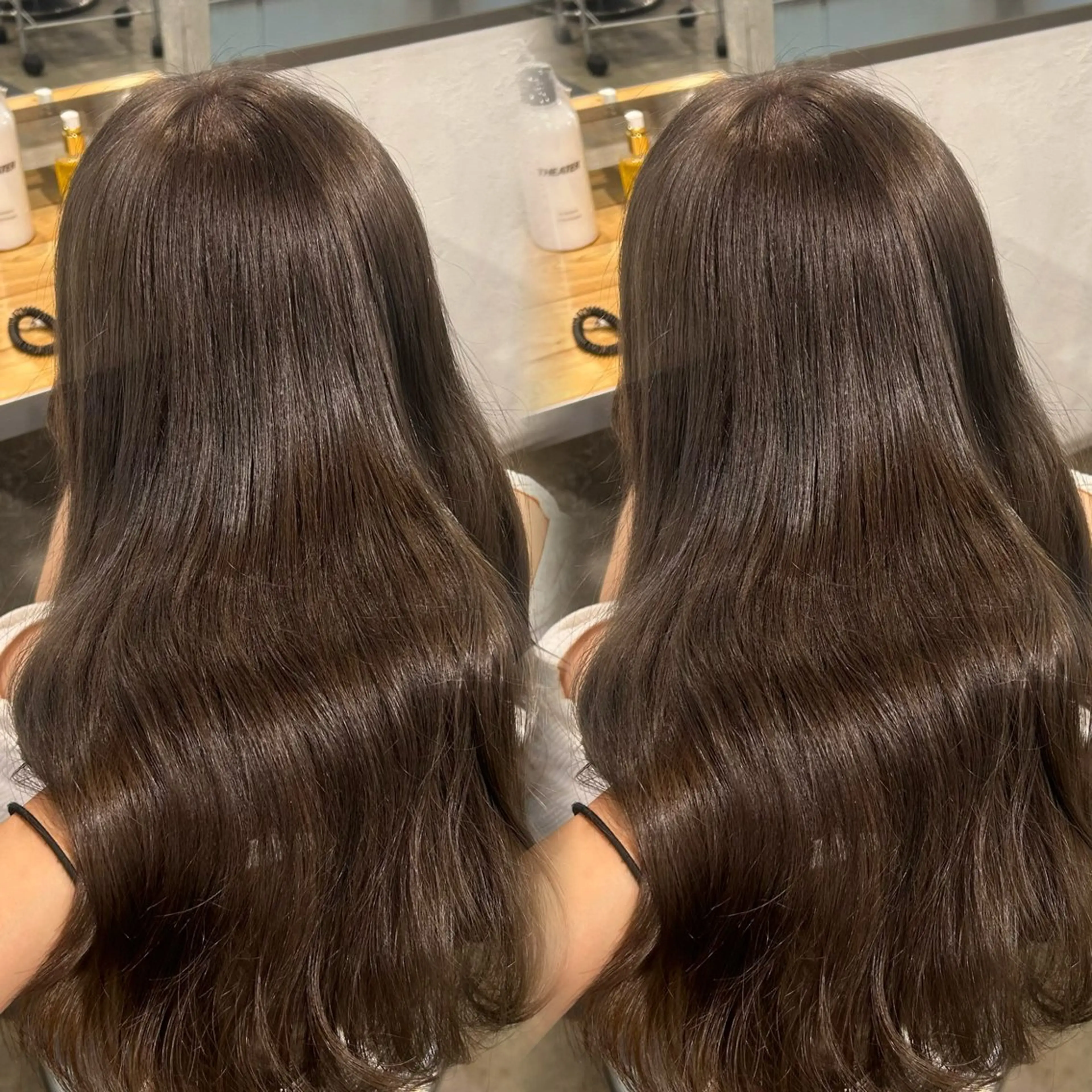 カラー 🤍ベージュ/透明感 韓国ヘア/まりん🤍のヘアスタイル