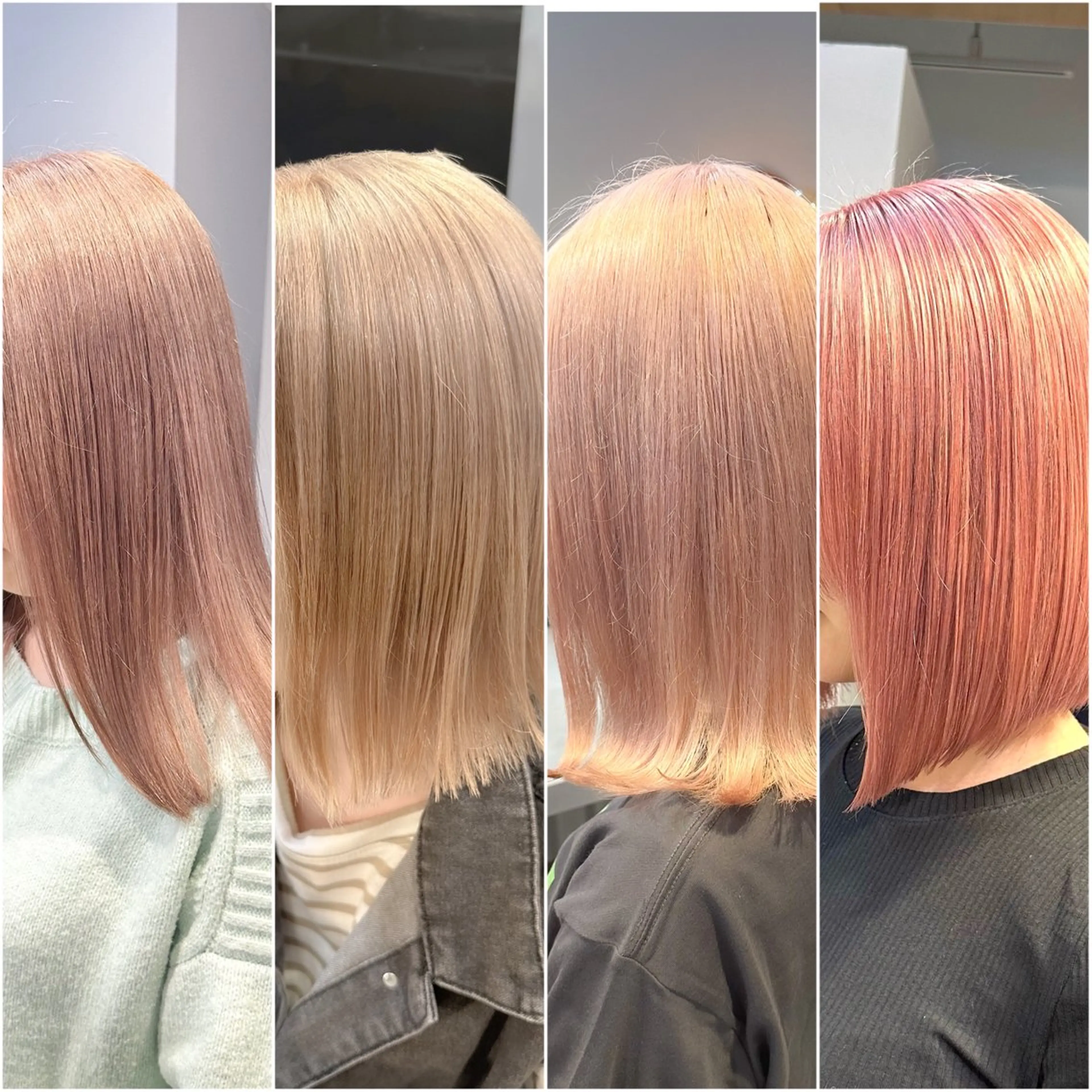 ミディアム カラー カット ヘアカラー トリートメント 💖ハイライト/ハイ トーン💖MIKIのヘアスタイル