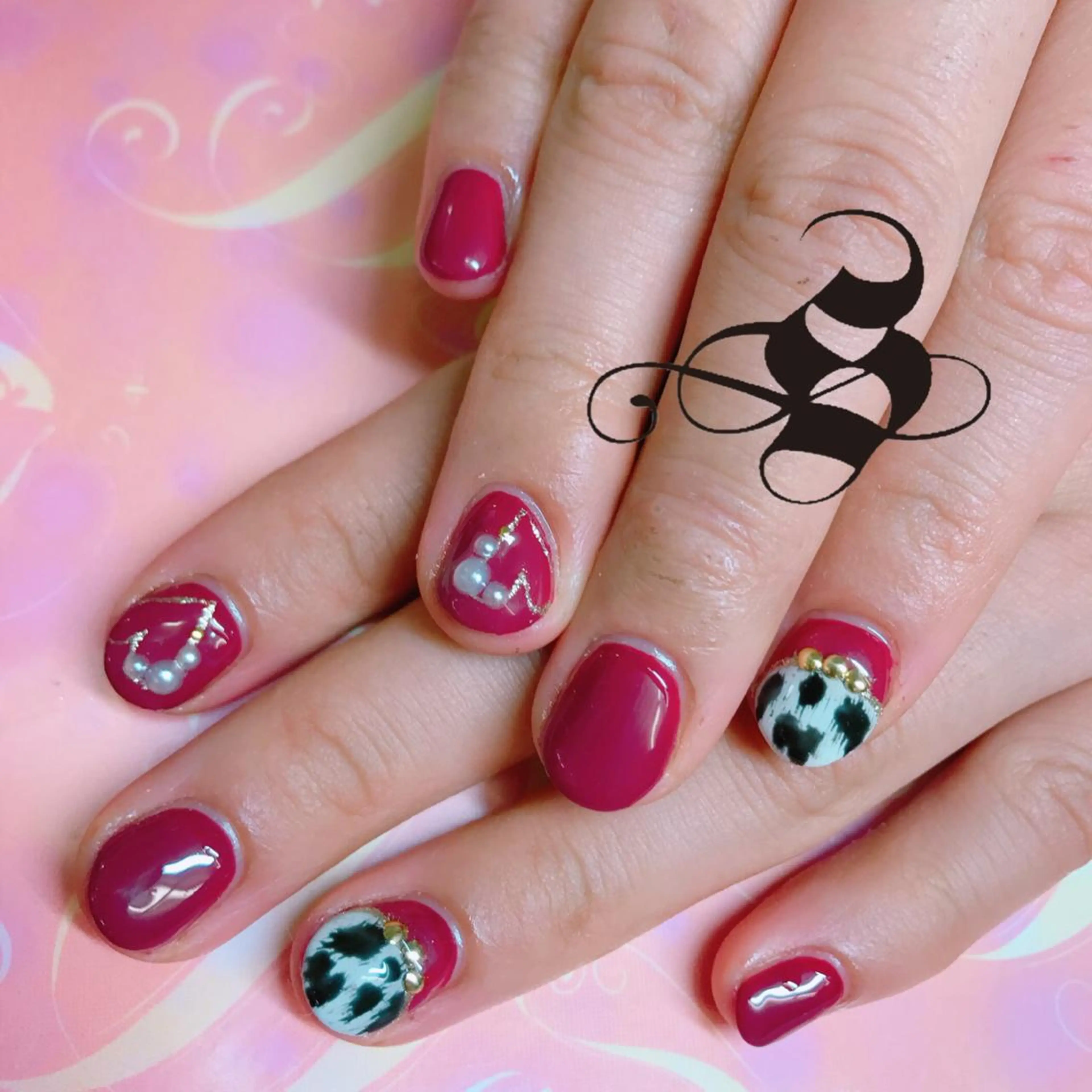 ネイル 長さ出し メンズネイル 持ち込み スカルプネイル ネイルチップ S&S 村田小百合のネイルデザイン