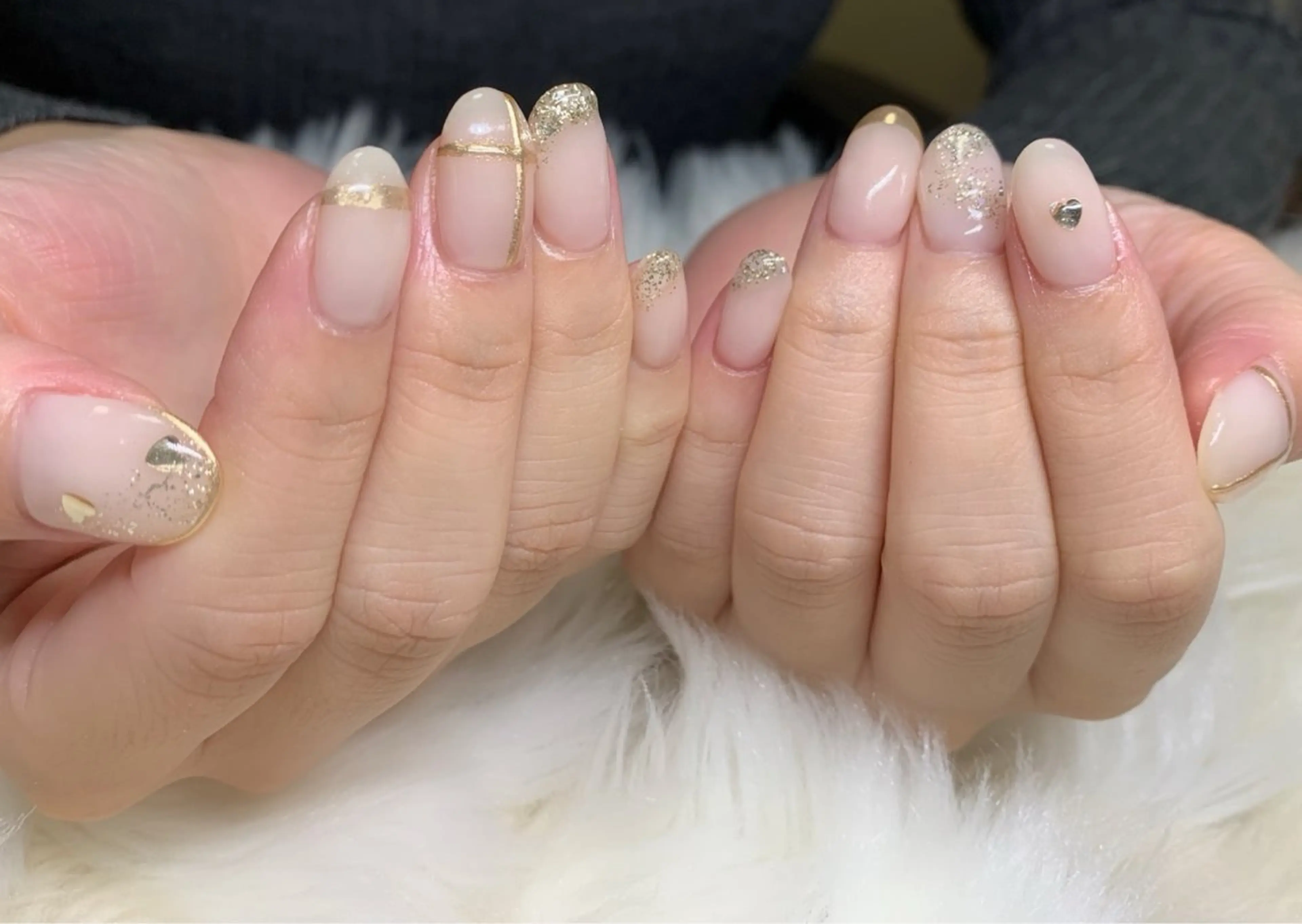 ネイル ハンドネイル nail room LUNA⋆౨ৎ˚⟡のネイルデザイン