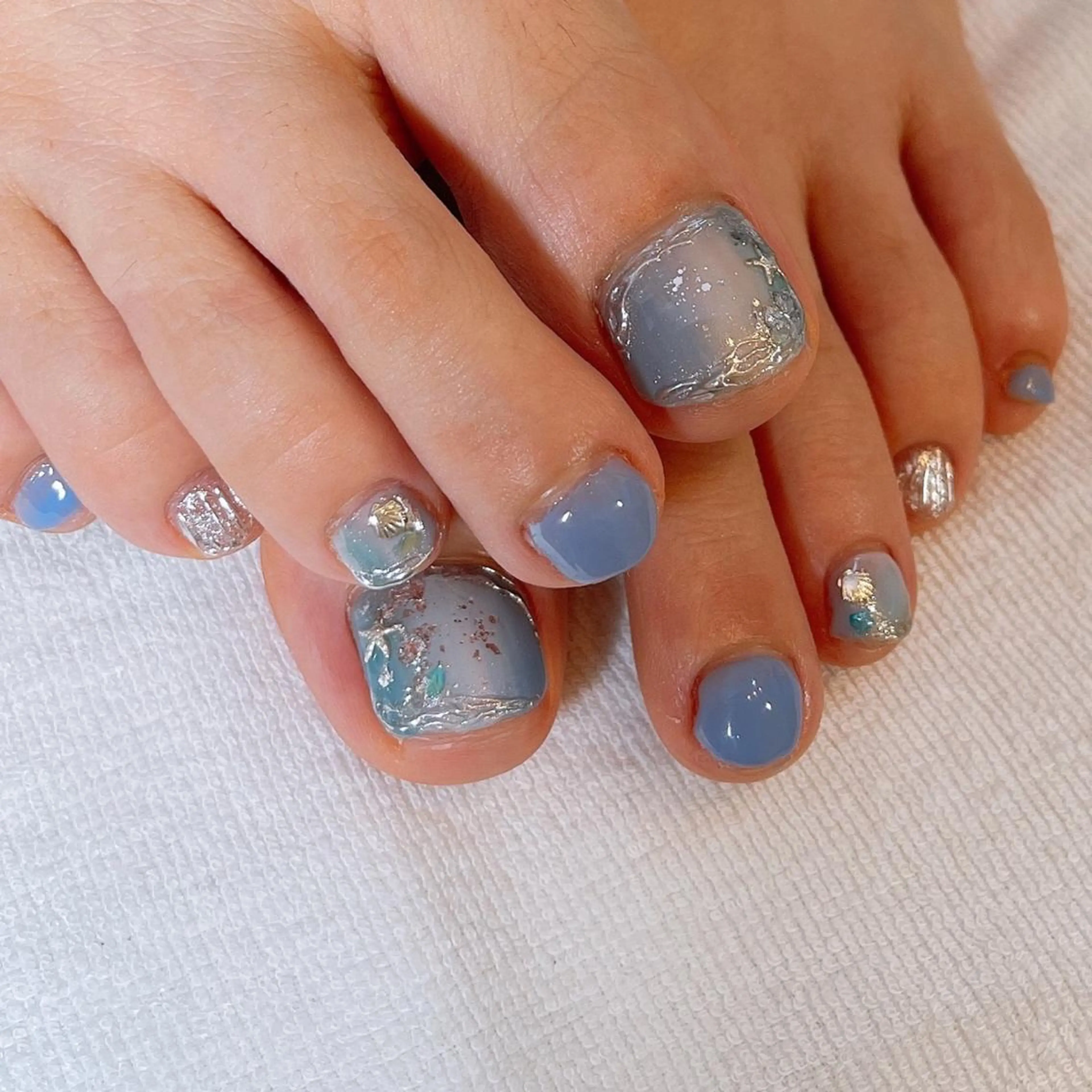 ネイル フットネイル 持ち込み MISAKO nailのネイルデザイン