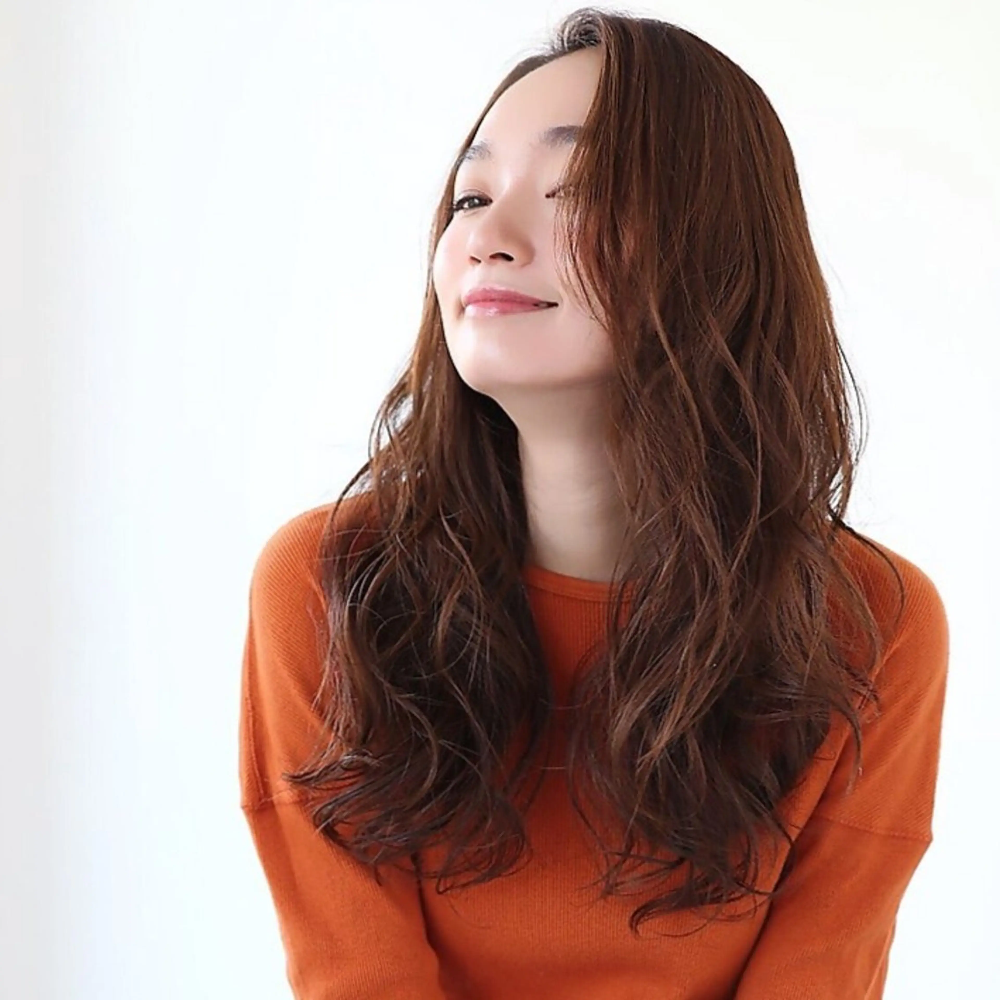 ロング カラー レイヤーカット ロング 小顔カット カット ヘアカラー トリートメント 自由が丘×似合わせ ディレクター枦山大将のヘアスタイル