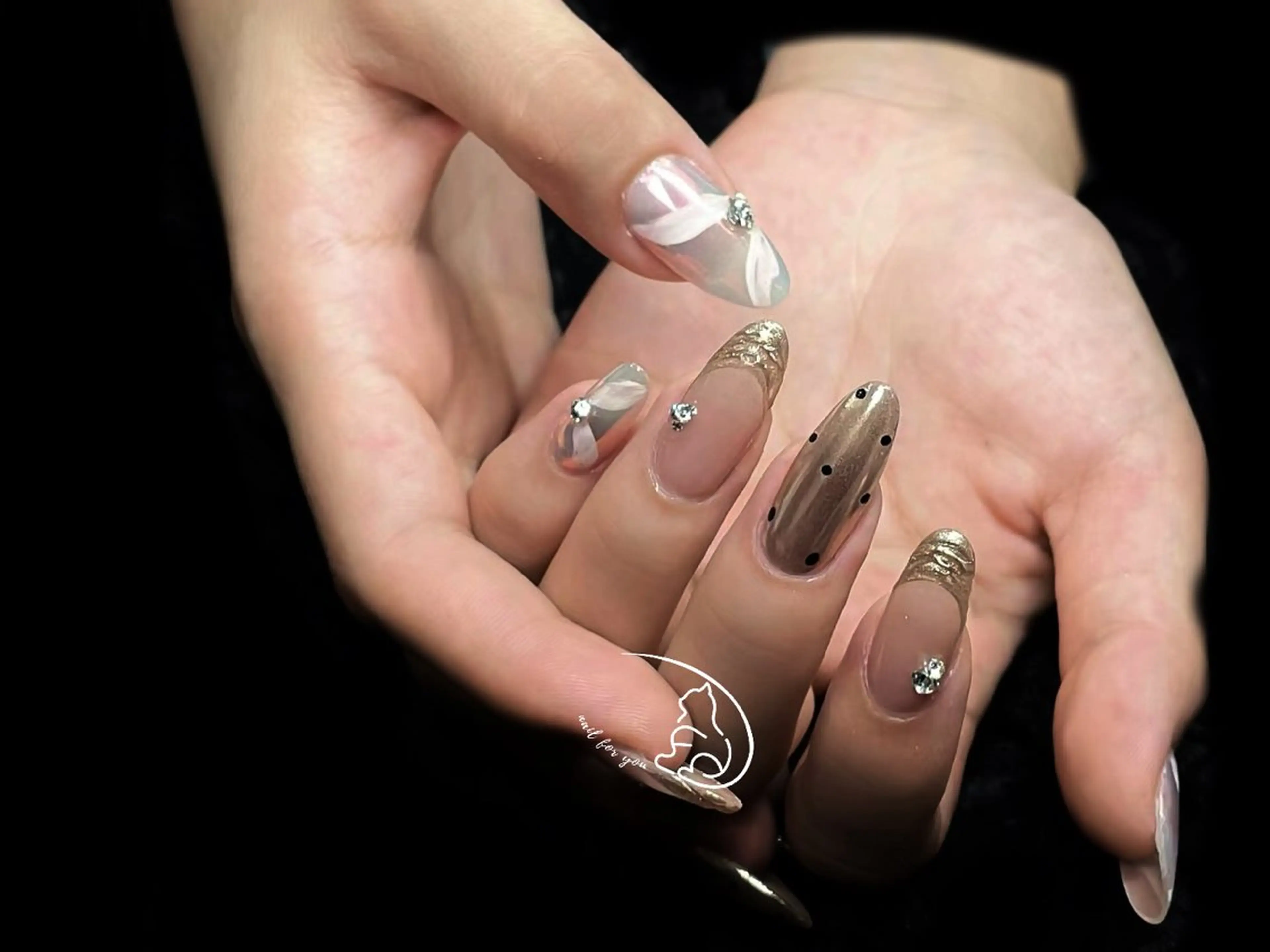 ネイル ハンドネイル NFY-あや nailforyouのネイルデザイン