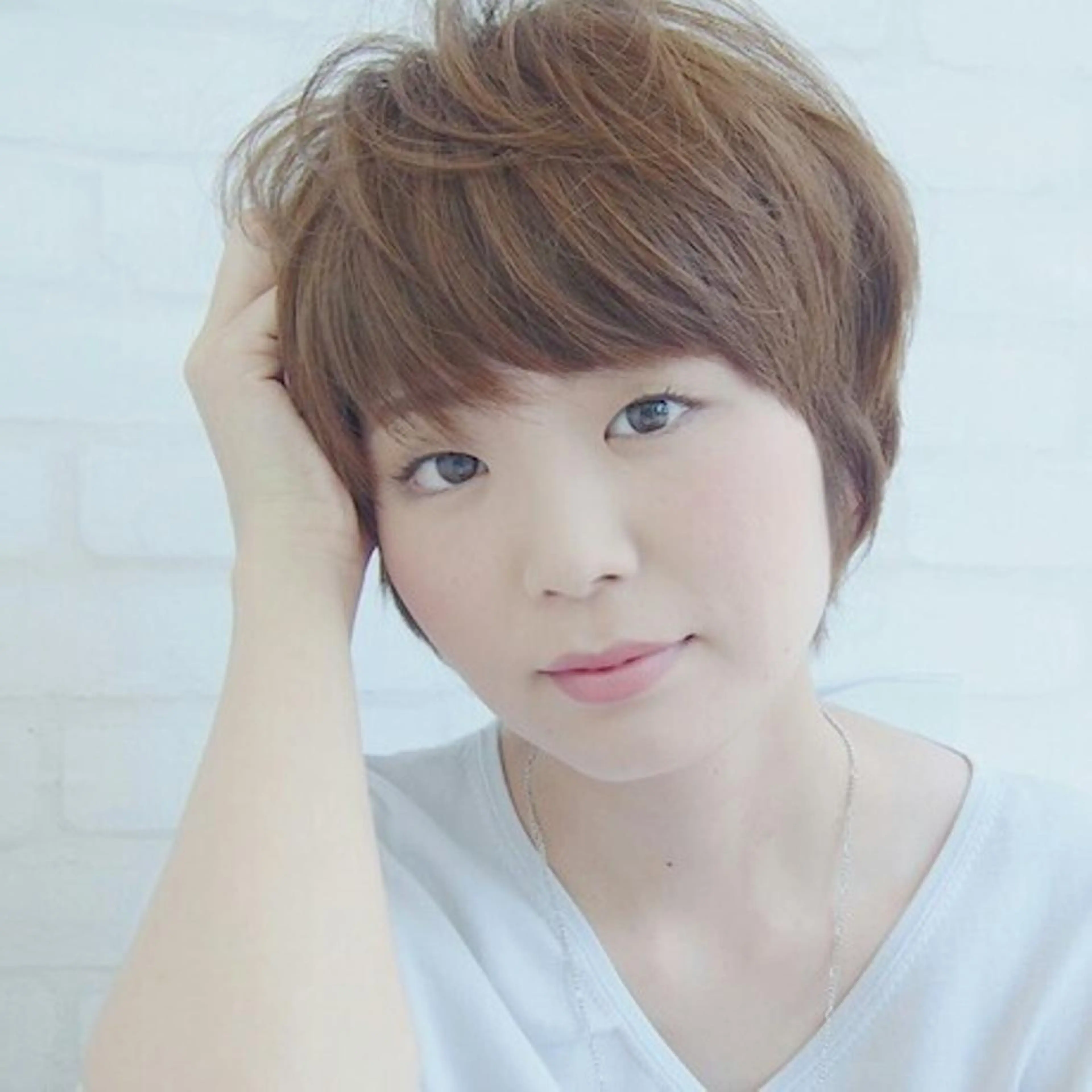 ショート 髪質改善 Blumeのヘアスタイル