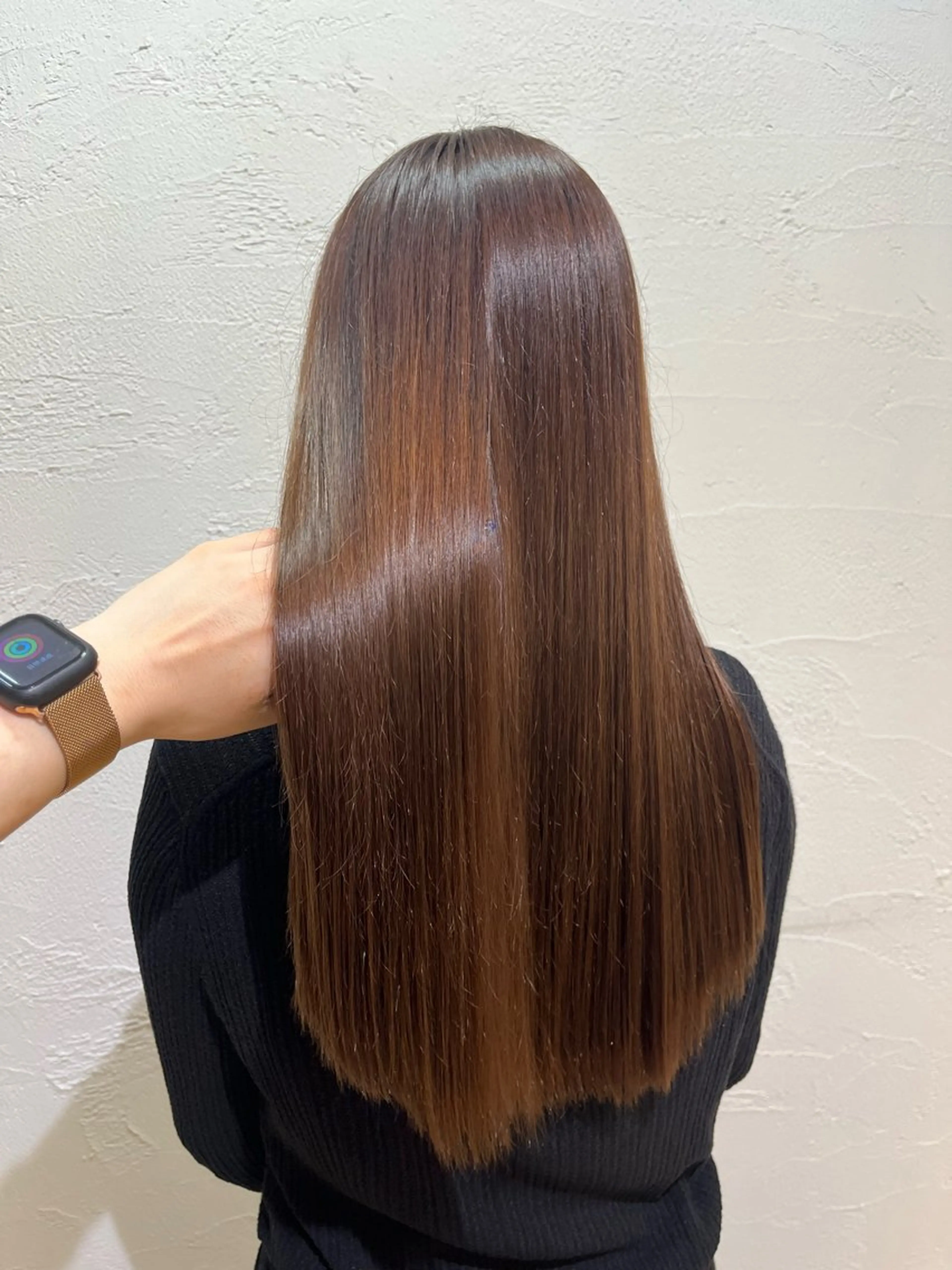 ロング ❤️ブリーチ暖色カ ラー❤️NAOのヘアスタイル