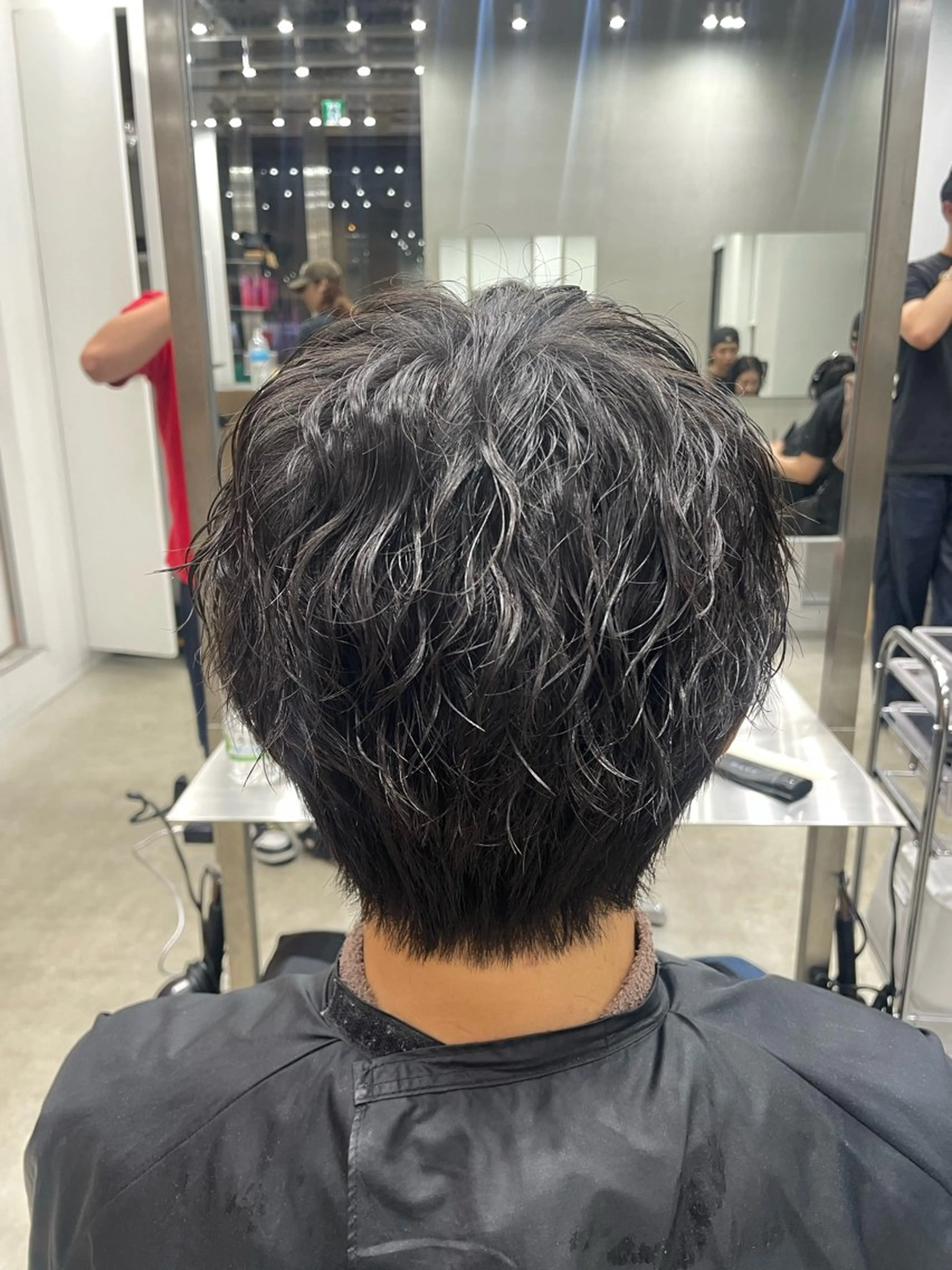 パーマ メンズ フェザーパーマ カルマパーマ メンズパーマ プードルパーマ ツイストスパイラルパーマ カット パーマ fifth天神大名Ⅱ所属・fifth天神 パーマ特化 石橋航海のヘアスタイル