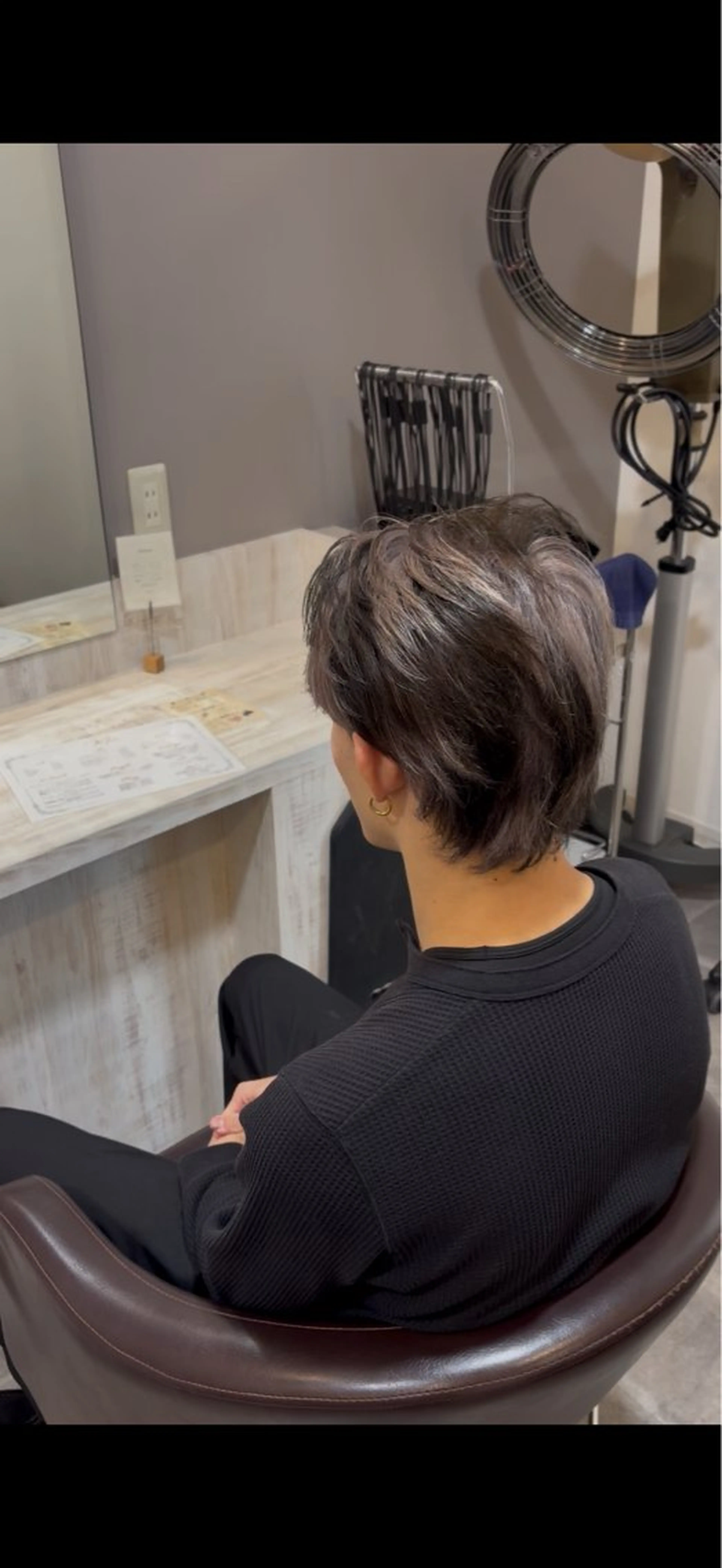 メンズ メンズブリーチ 平瀬 胡桃のヘアスタイル