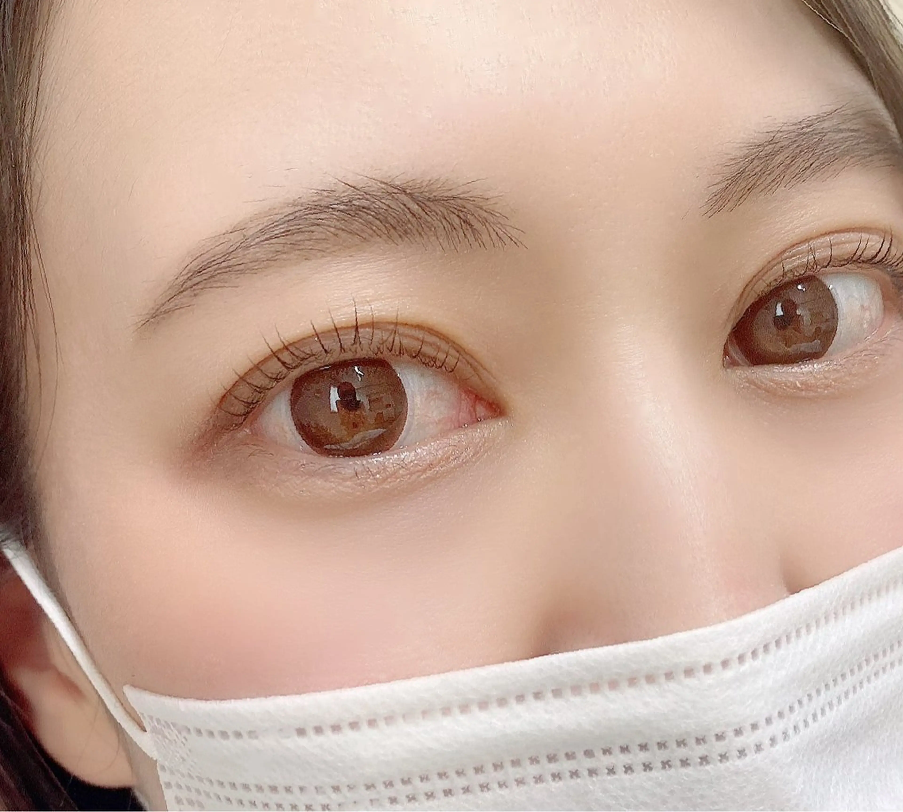 マツエク・マツパ 一重×まつ毛パーマ ルイール所属・［光の森］ルイール まつげ・眉ワックスのマツエク・マツパデザイン