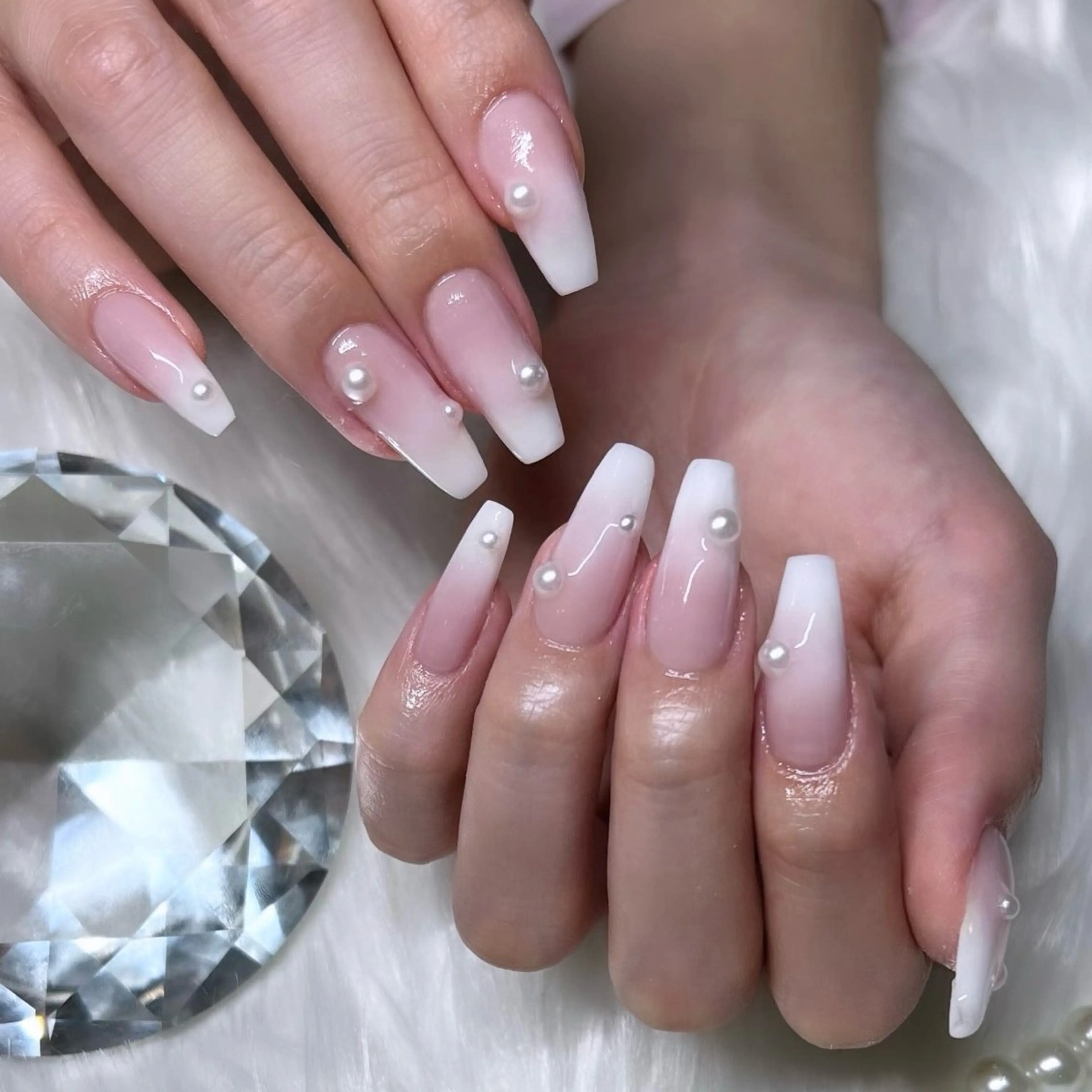 ネイル スカルプネイル ハンドネイル Kobayashi Komugiのネイルデザイン