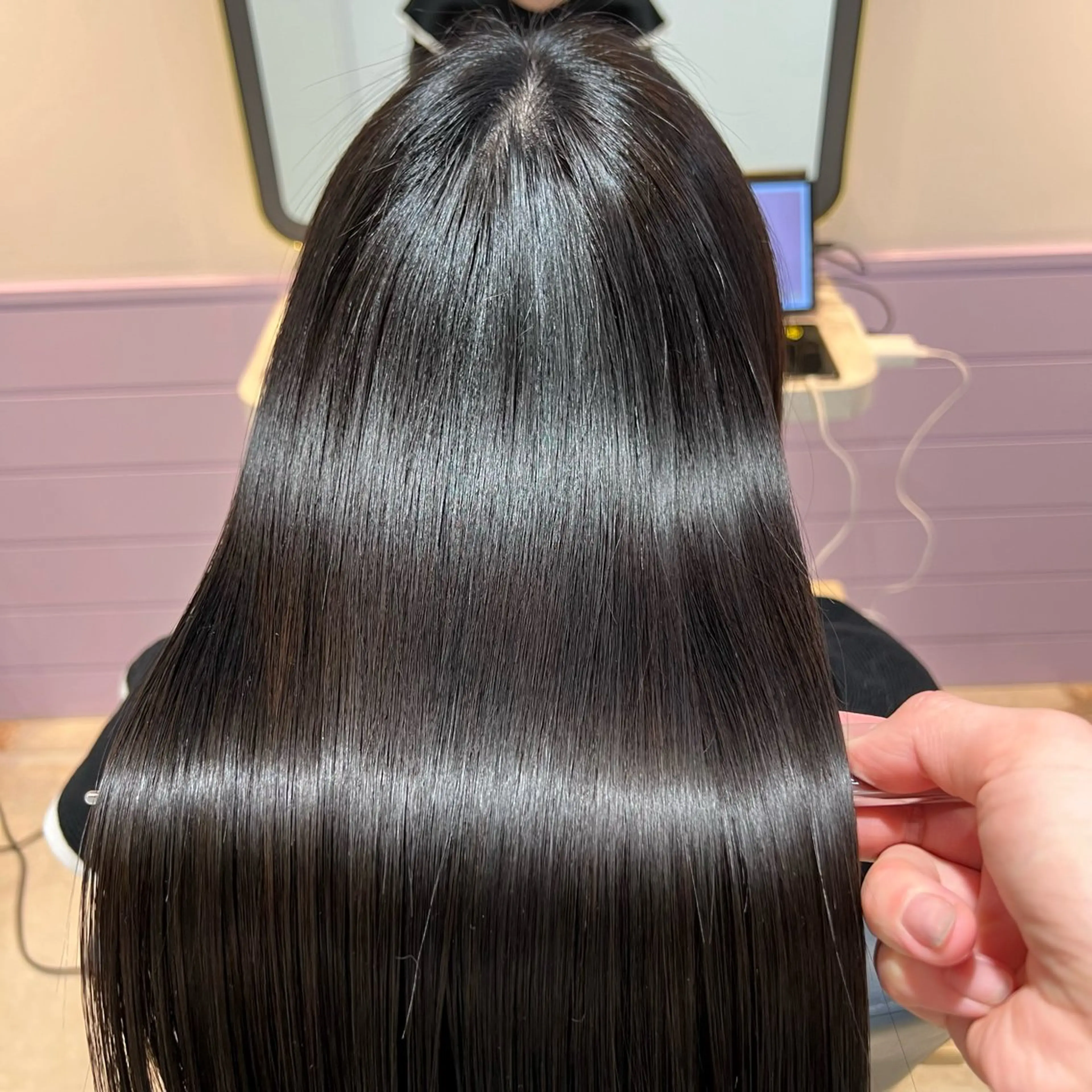ロング 縮毛矯正 トリートメント 髪質改善✨石塚 真梨奈のヘアスタイル