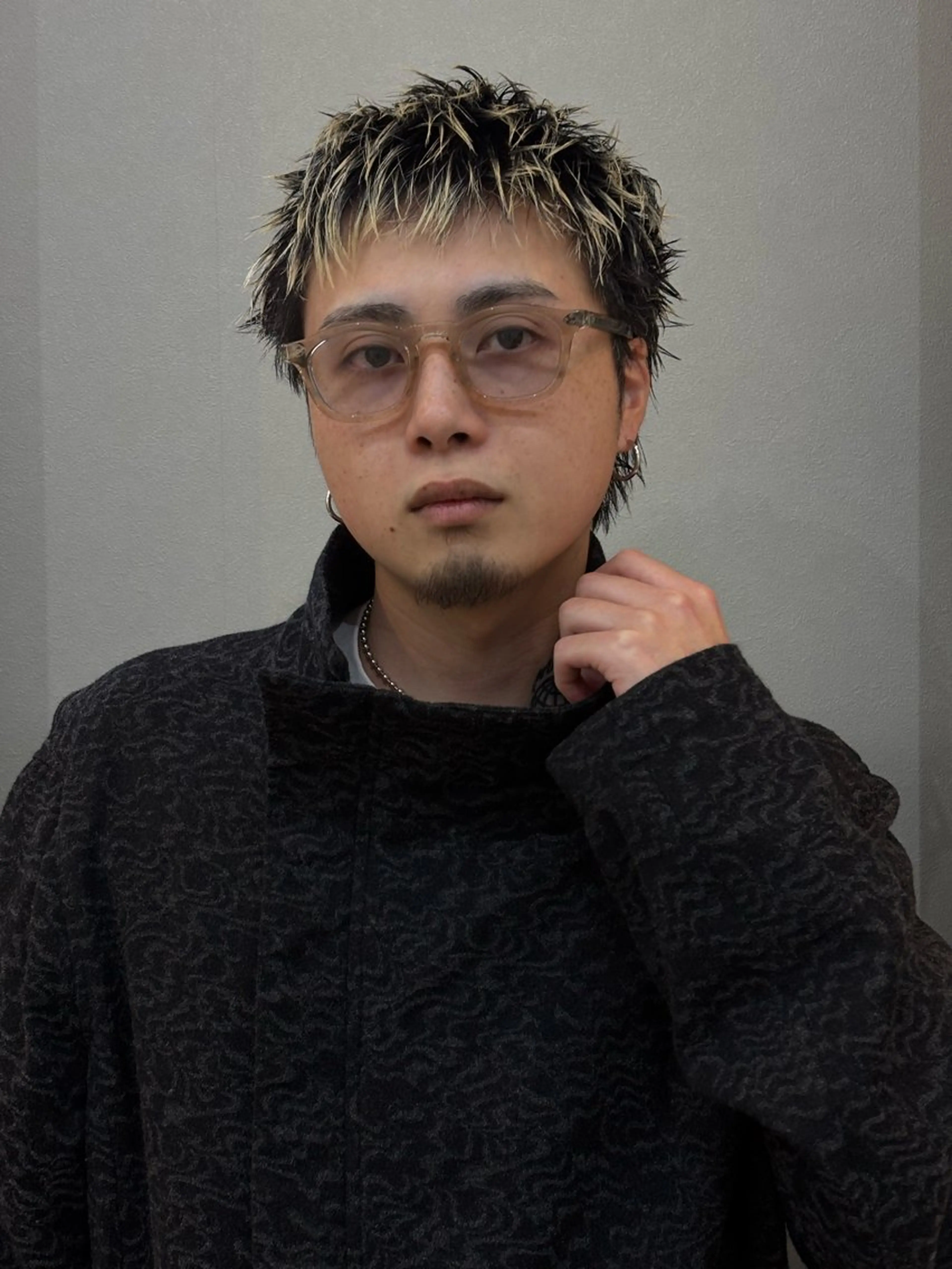 メンズ ヘアカラー トリートメント 古賀 光のヘアスタイル