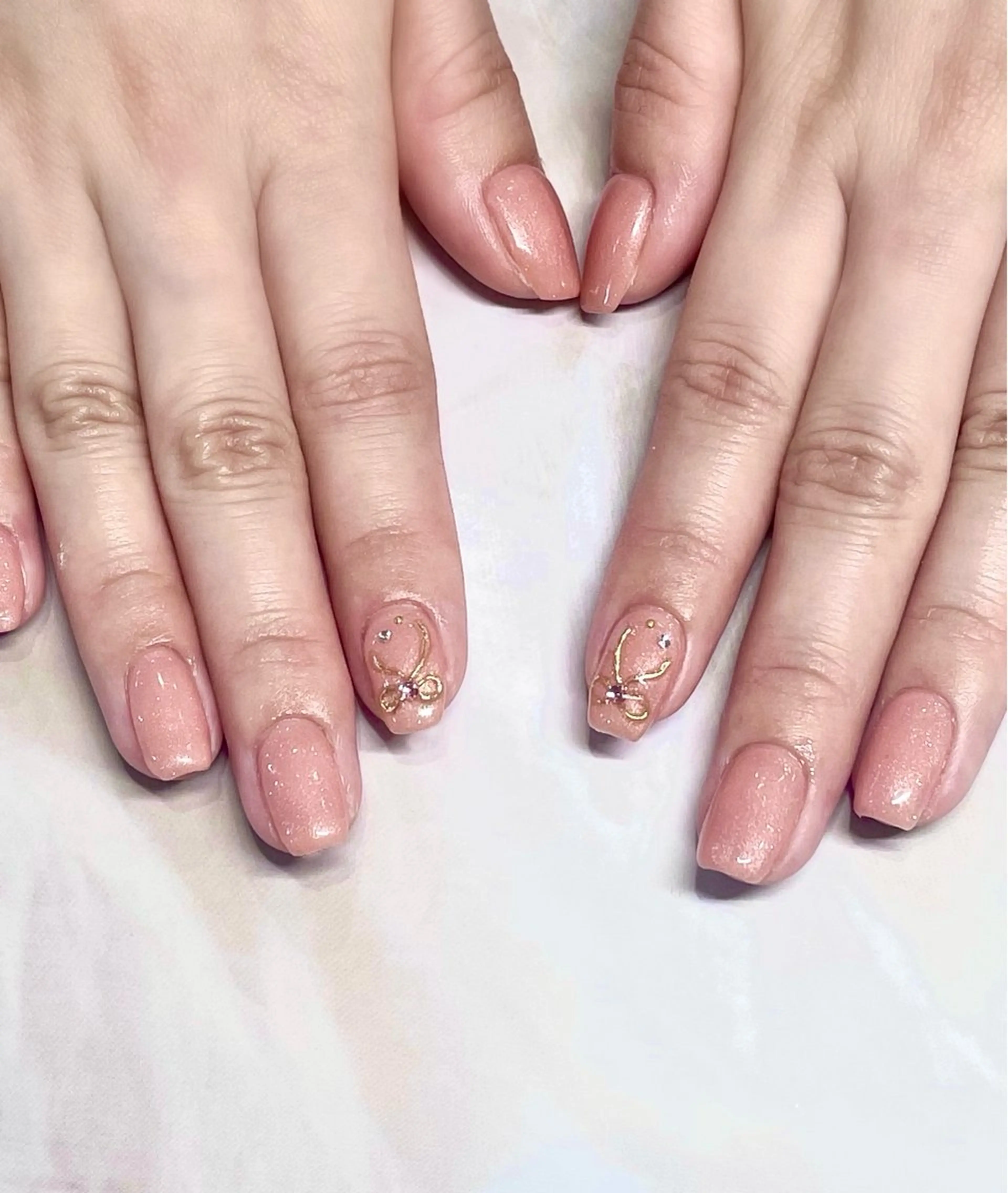 【オフあり】ハンド💅ワンポイントコース✨パラジェル変更🉑の写真