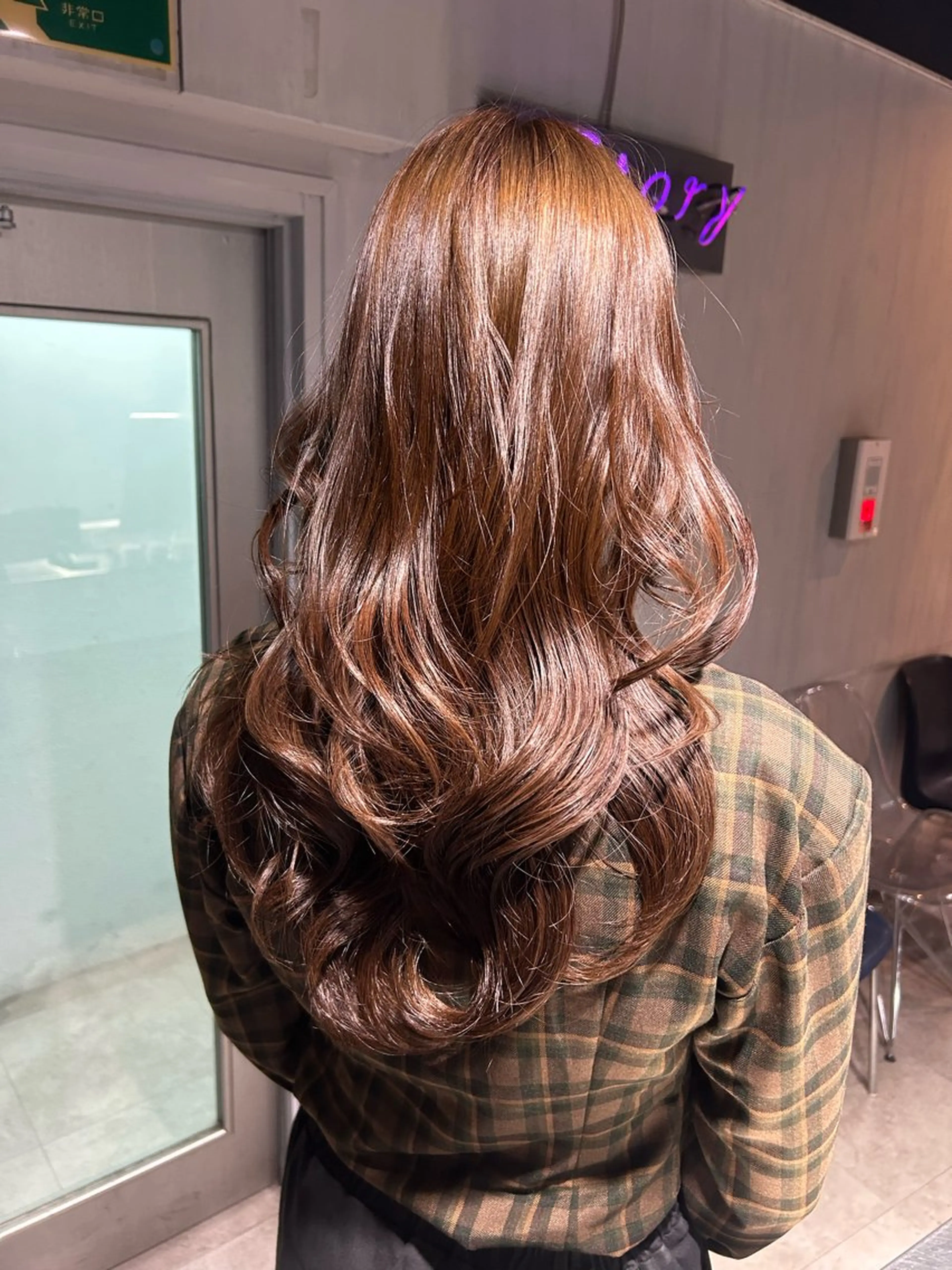 ロング カット ヘアカラー ヘッドスパ 韓国Style♡ Nanami🇰🇷のヘアスタイル