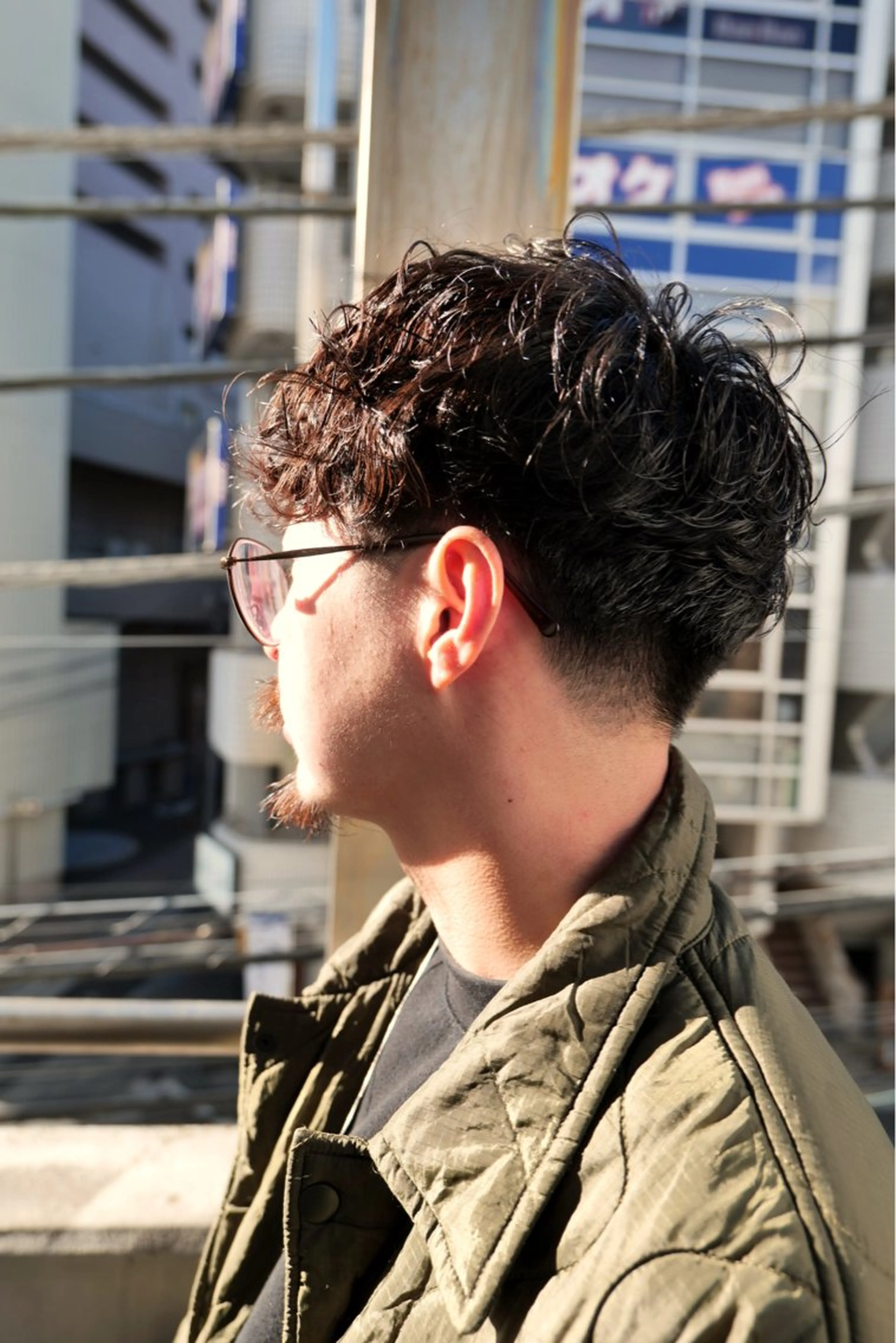 ショート パーマ メンズ パーマ特化/藤沢 /湘南/HYOのヘアスタイル