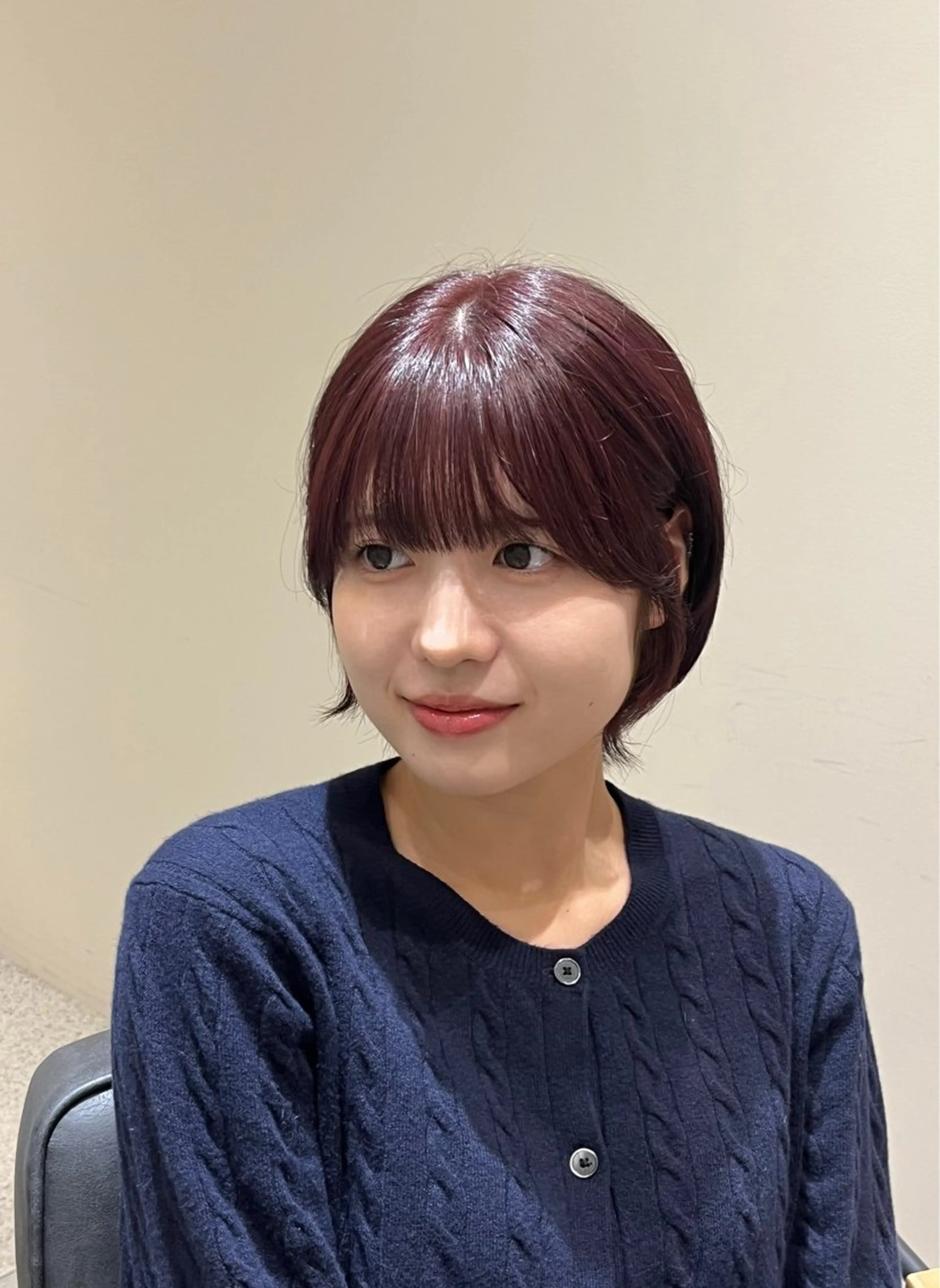 ショート 透明感カラー/顔周り カット🎀ヒラバルのヘアスタイル