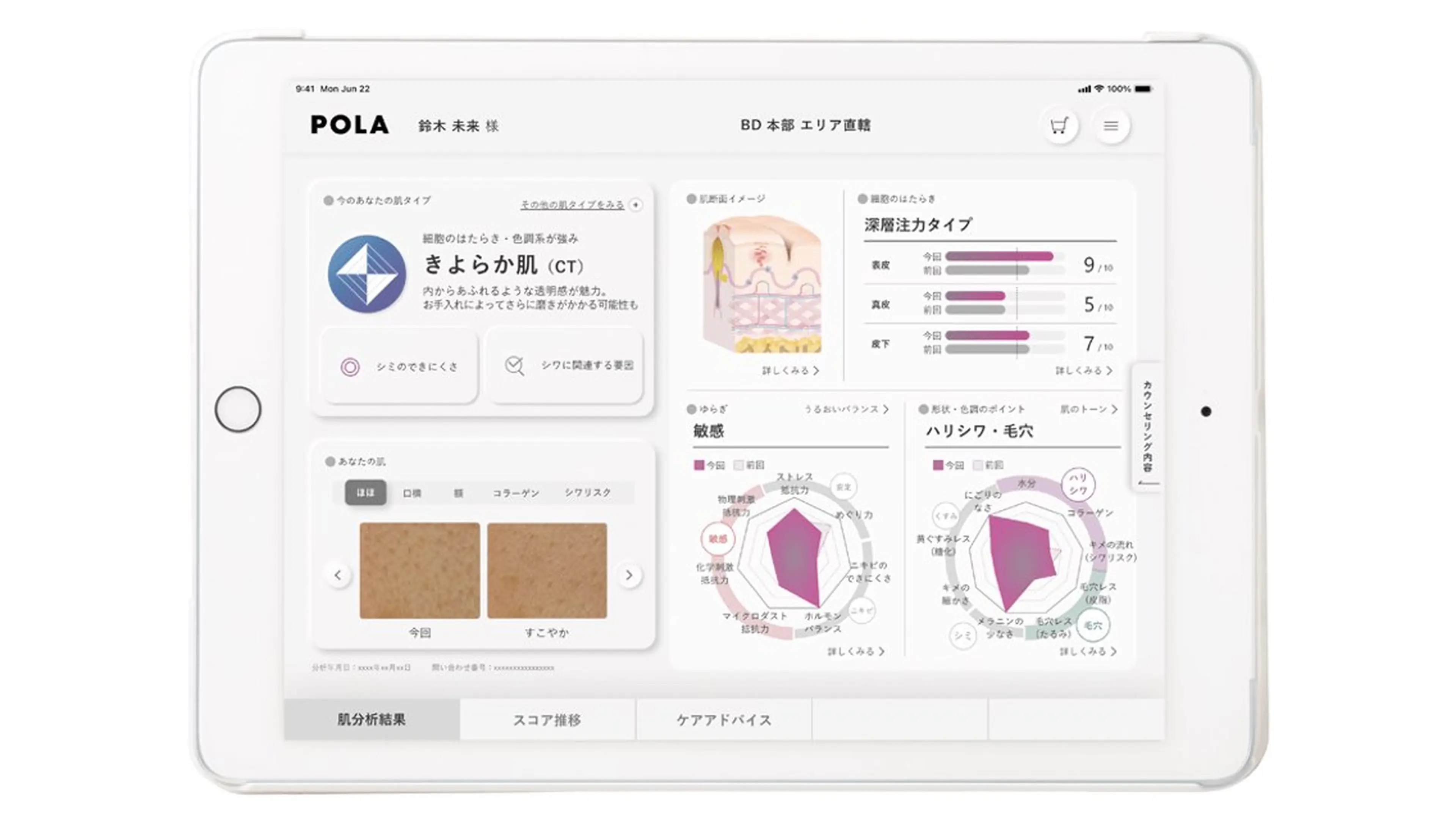 POLA（Dear) 千田知奈のエステ・リラクイメージ