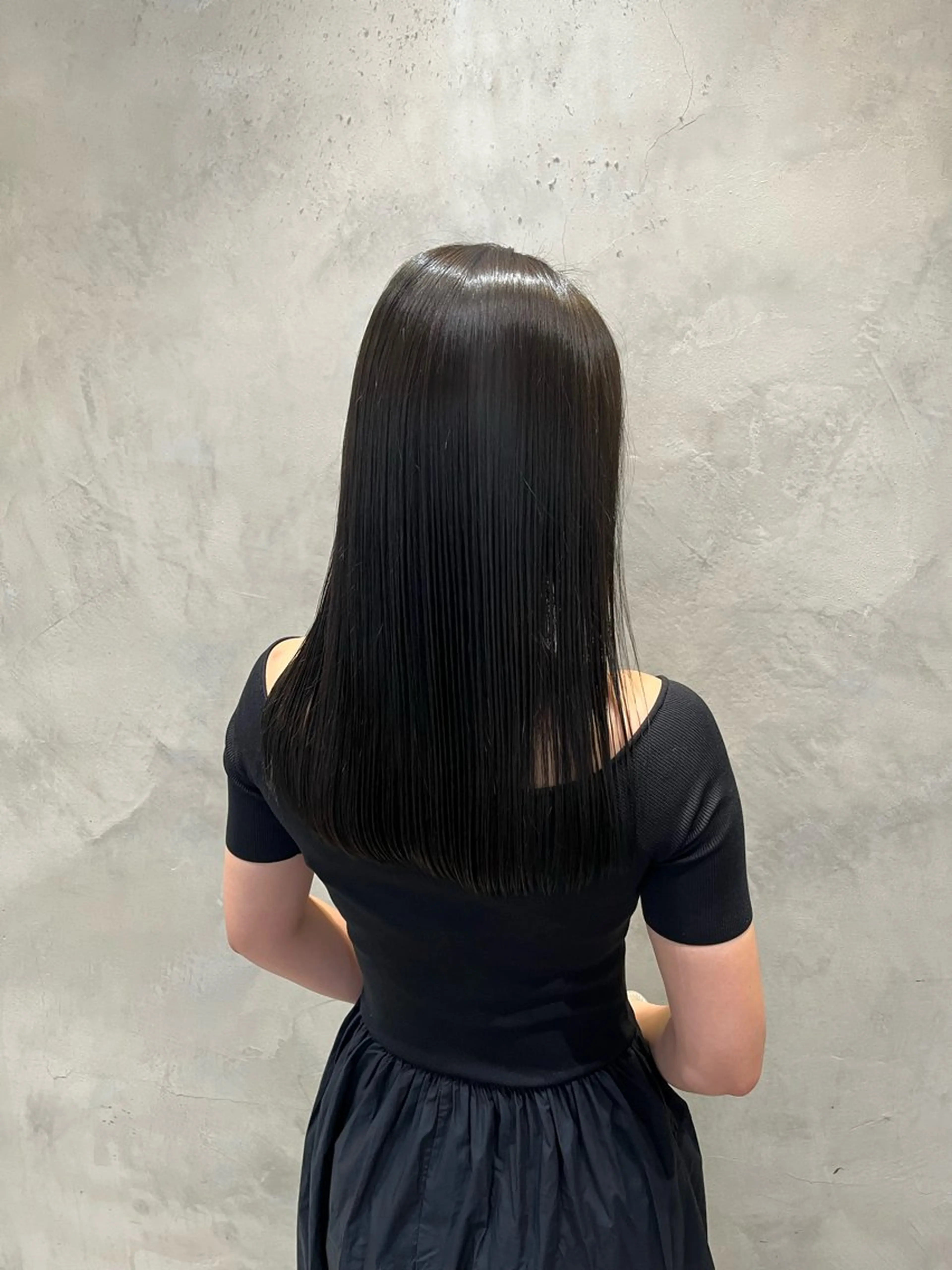ミディアム ヘアカラー 小杉真央 🕊🫧のヘアスタイル