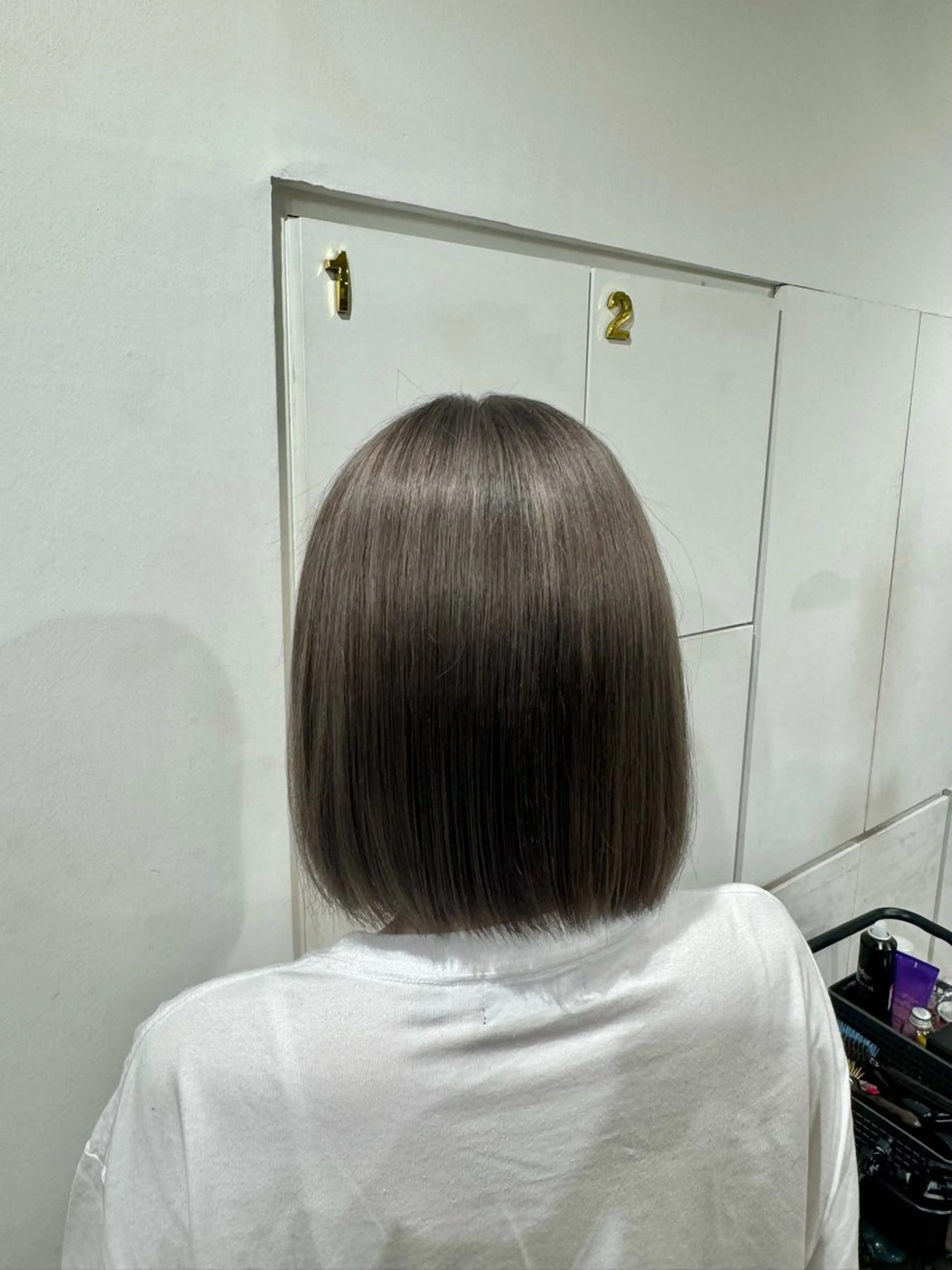 ロング カラー 新宿/レイヤー/ ブリーチ/西川翔真のヘアスタイル