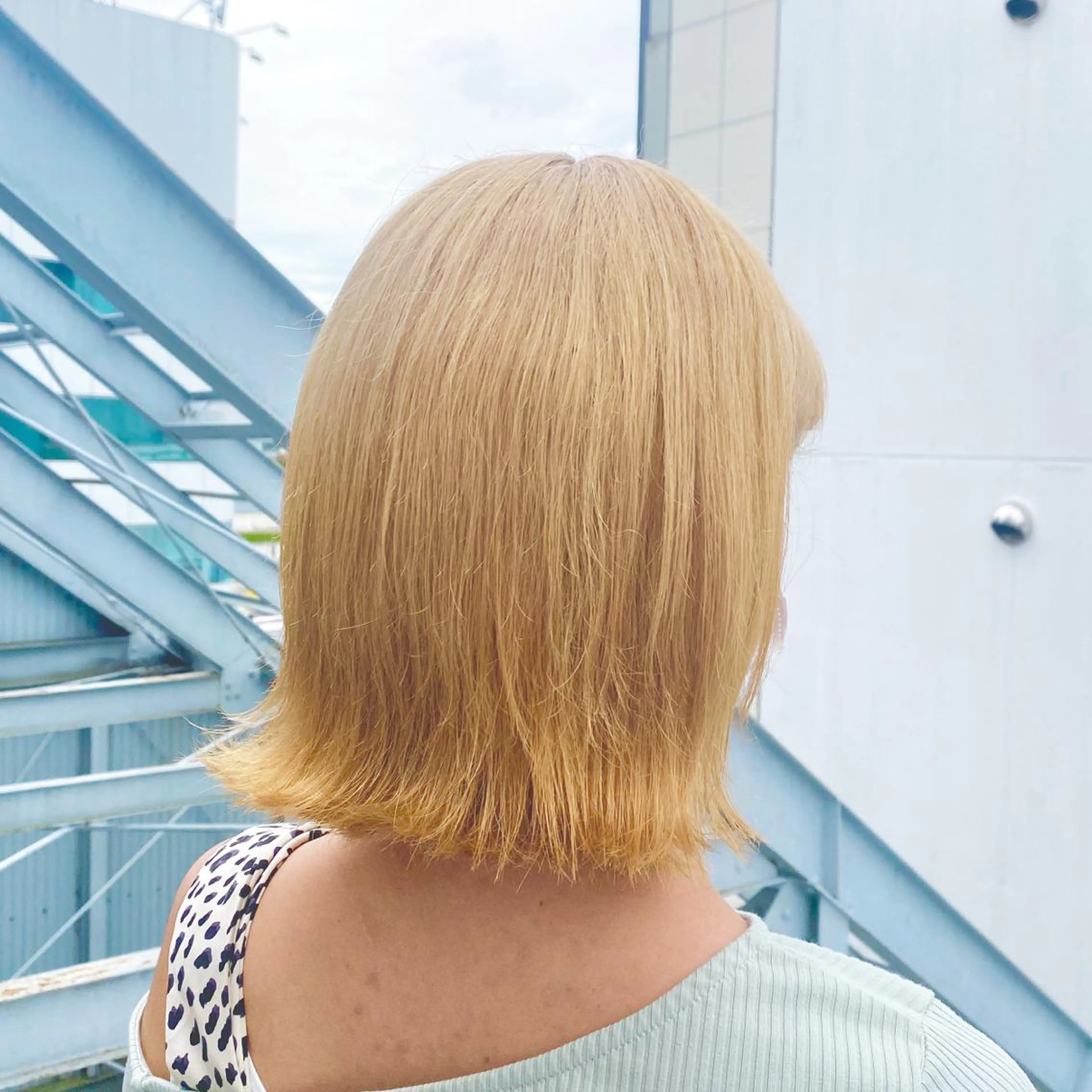 ミディアム カラー 💖暖色・ハイトーン 🐈みおり💖のヘアスタイル