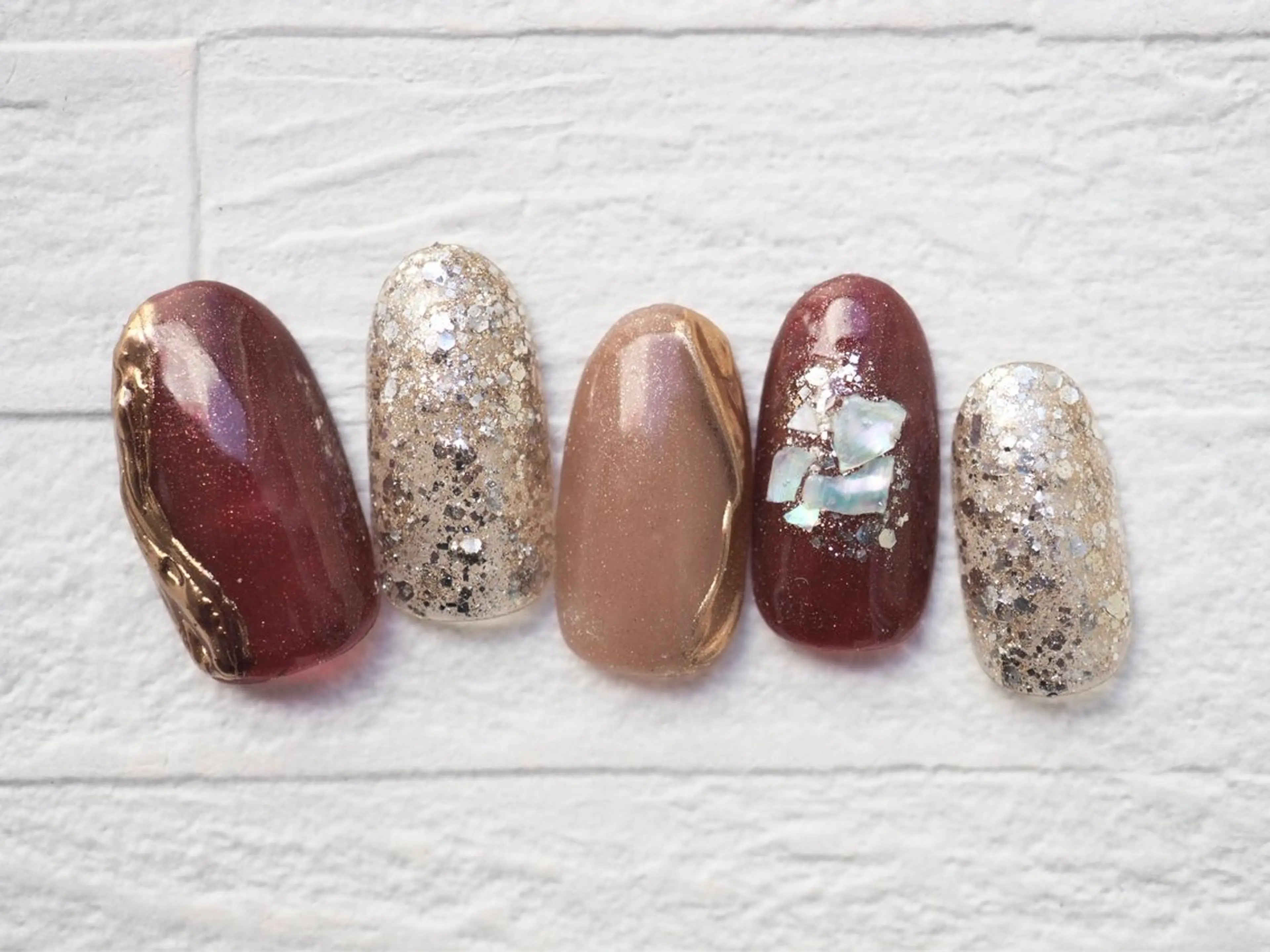 ネイル ハンドネイル トップネイリスト Ribbon立川店のネイルデザイン