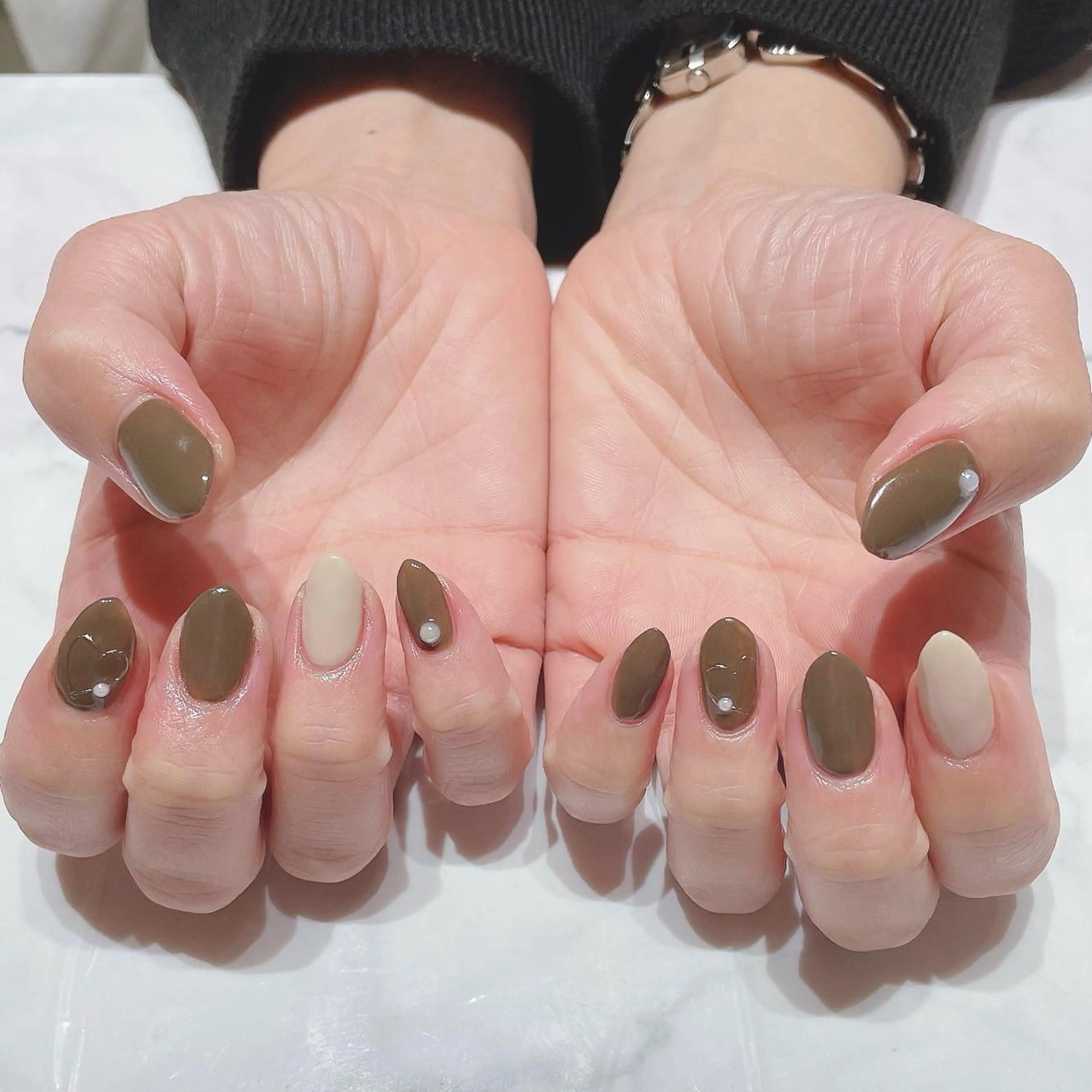 ネイル ワンカラーネイル ネイルサロン Belleのネイルデザイン