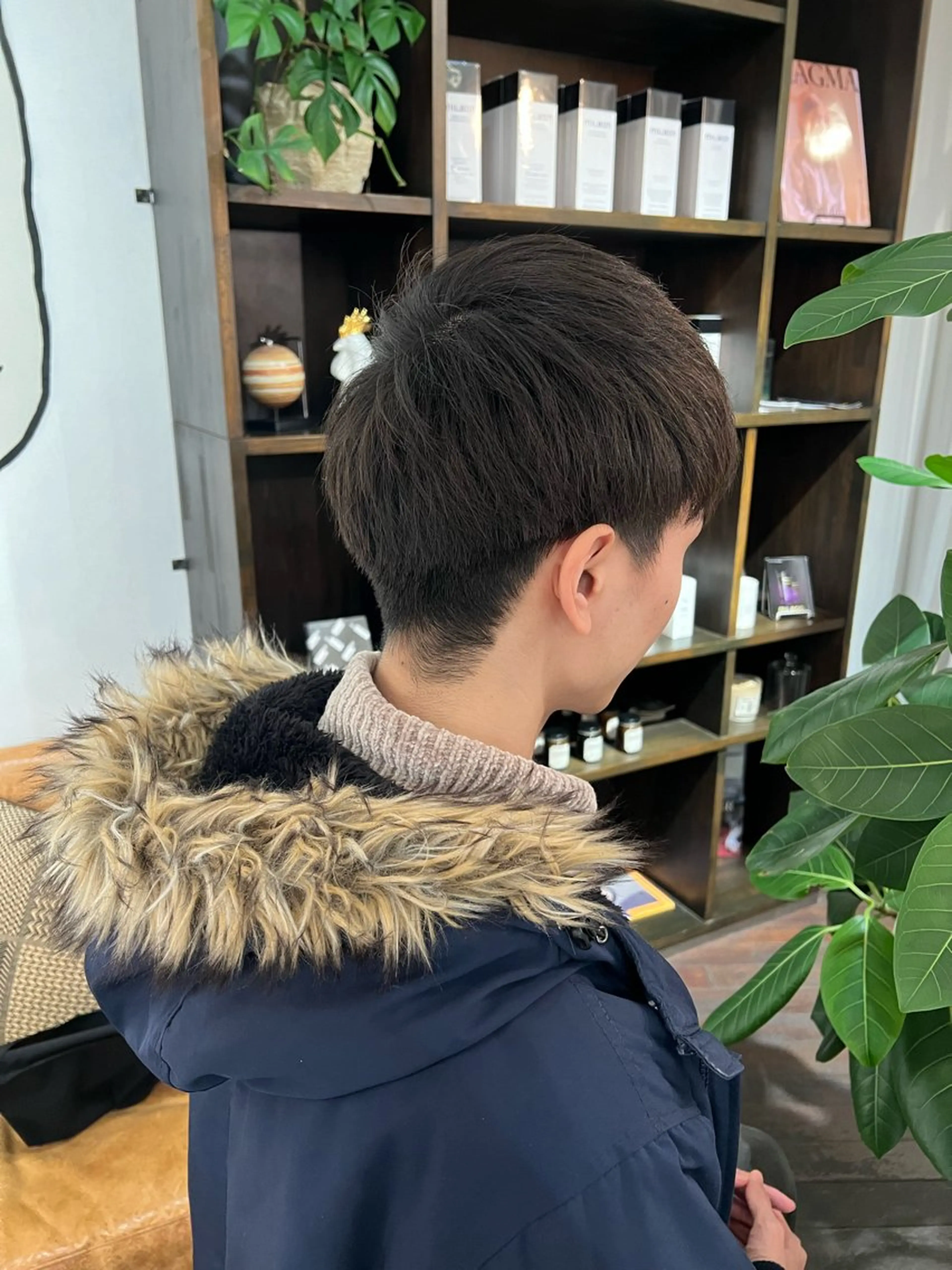 ショート デザインカット 加藤園のヘアスタイル