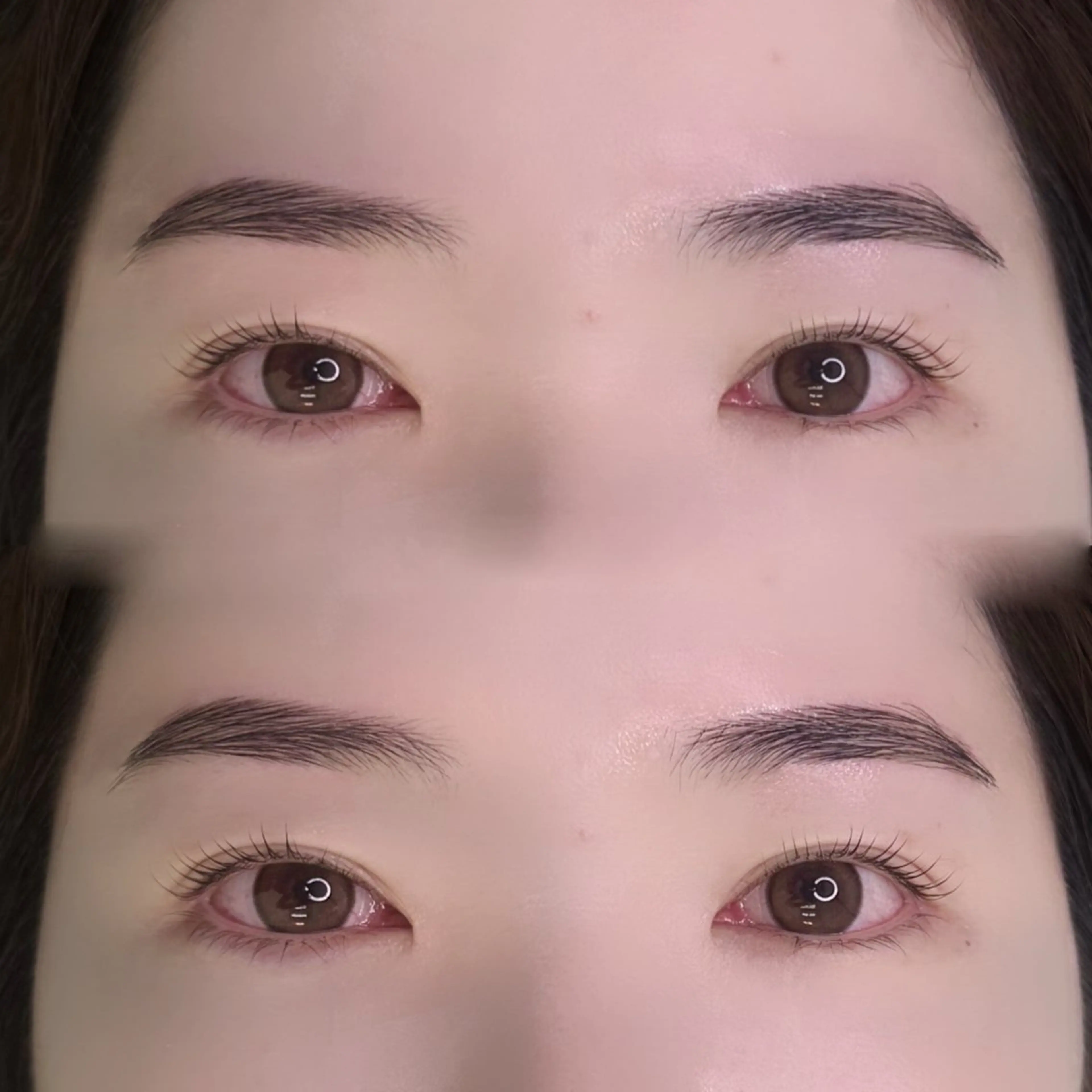【お得だから人気NO.1】美眉スタイリング+まつげパーマ🎀眉とまつげの同時施術🤍眉毛/まつぱの写真