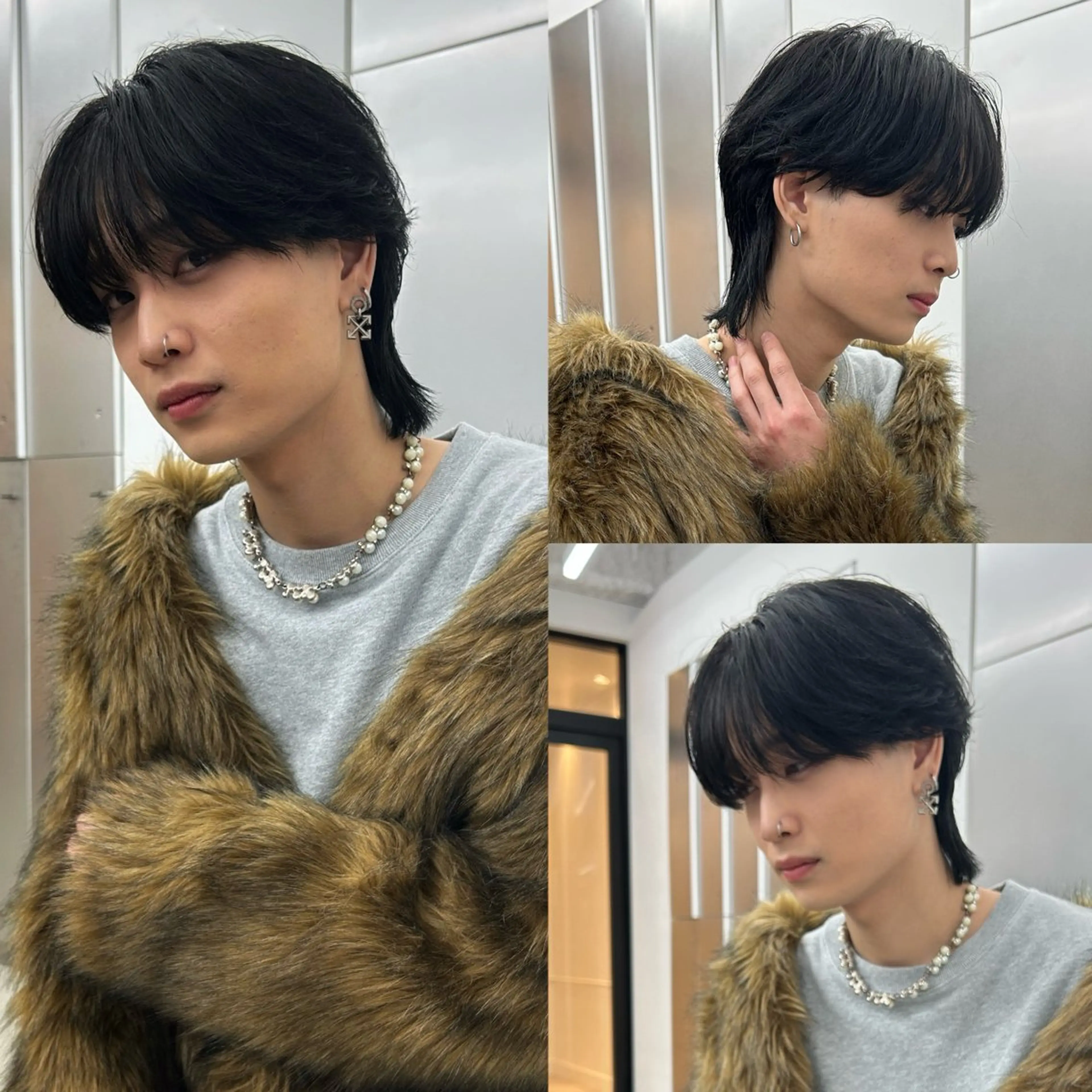 メンズ カット 安達 脩人のヘアスタイル