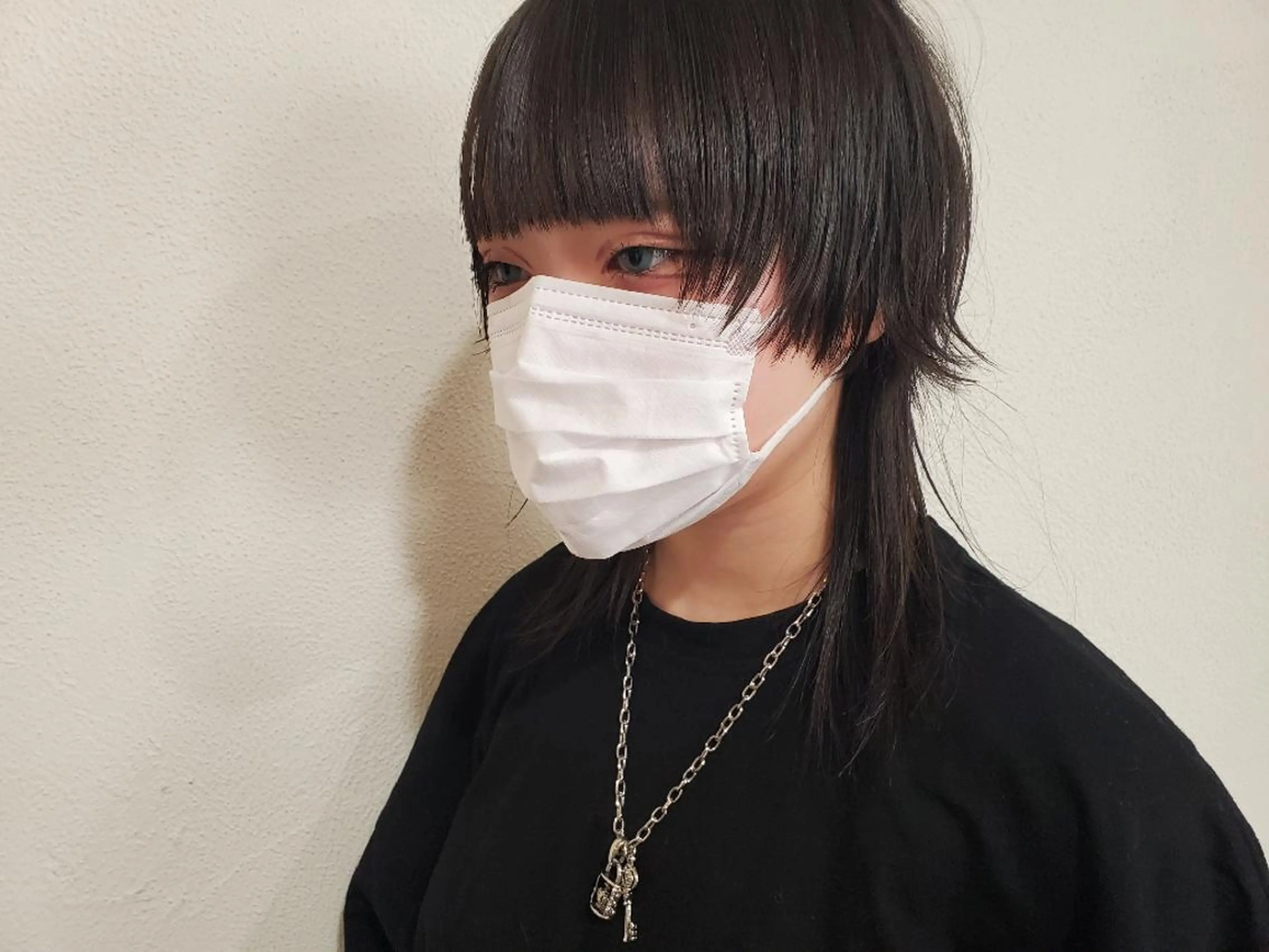 セミロング ウルフカット パ ルのヘアスタイル
