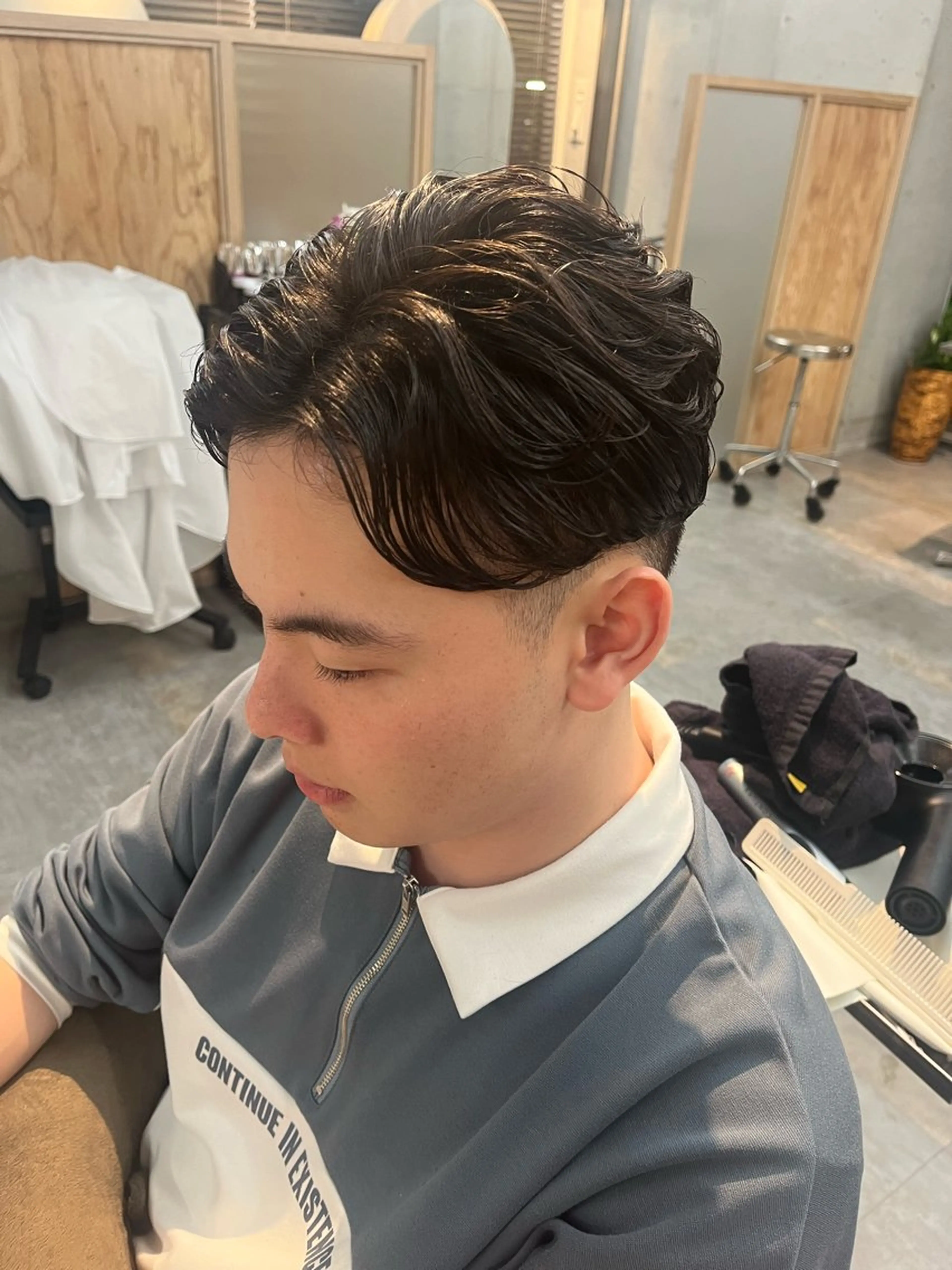 ショート メンズ カット 長谷川 啓吾のヘアスタイル