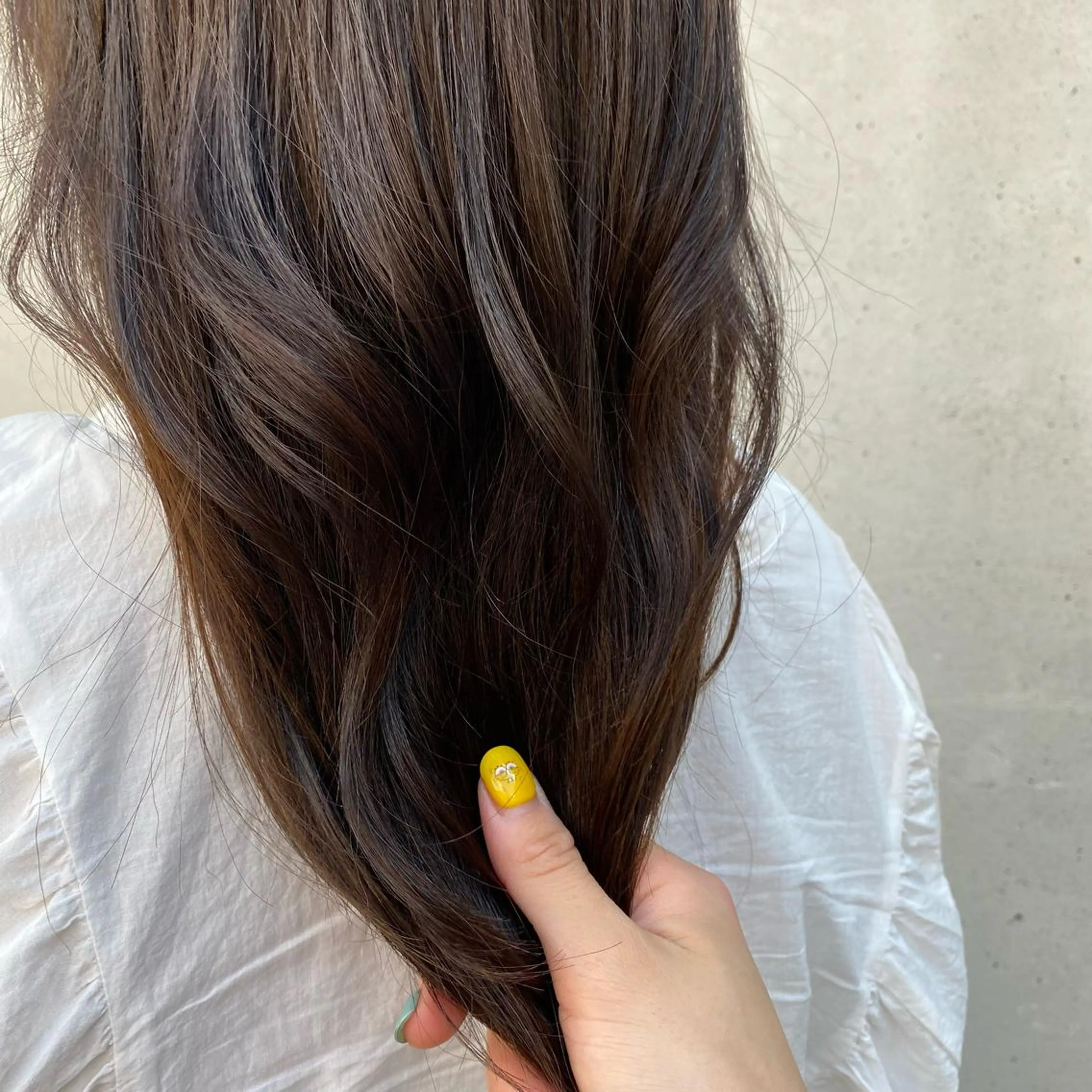 ロング カット ヘアカラー トリートメント ヘッドスパ putri店長 和田鈴采のヘアスタイル