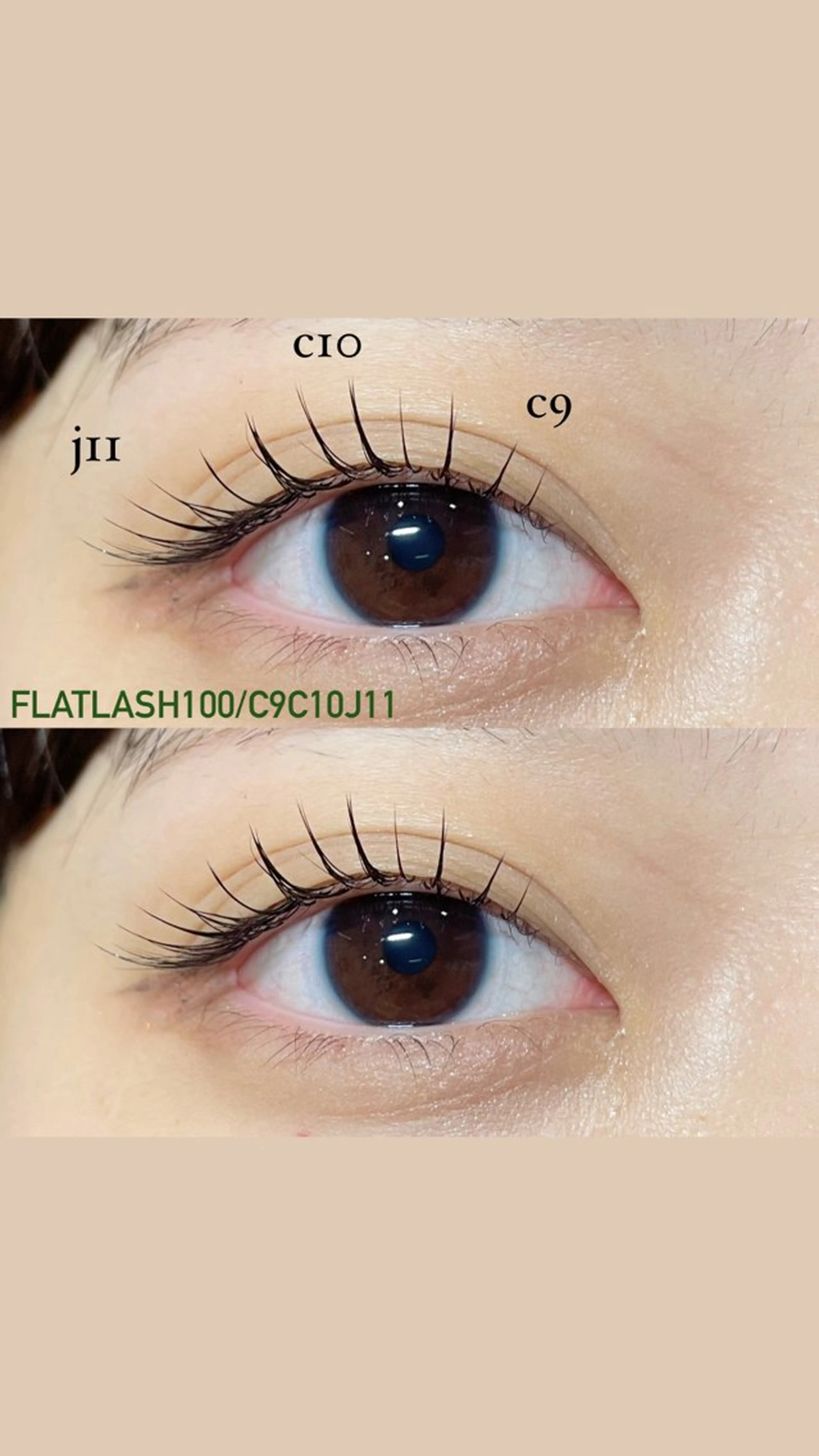 マツエク・マツパ ＋tico _ayanaのマツエク・マツパデザイン