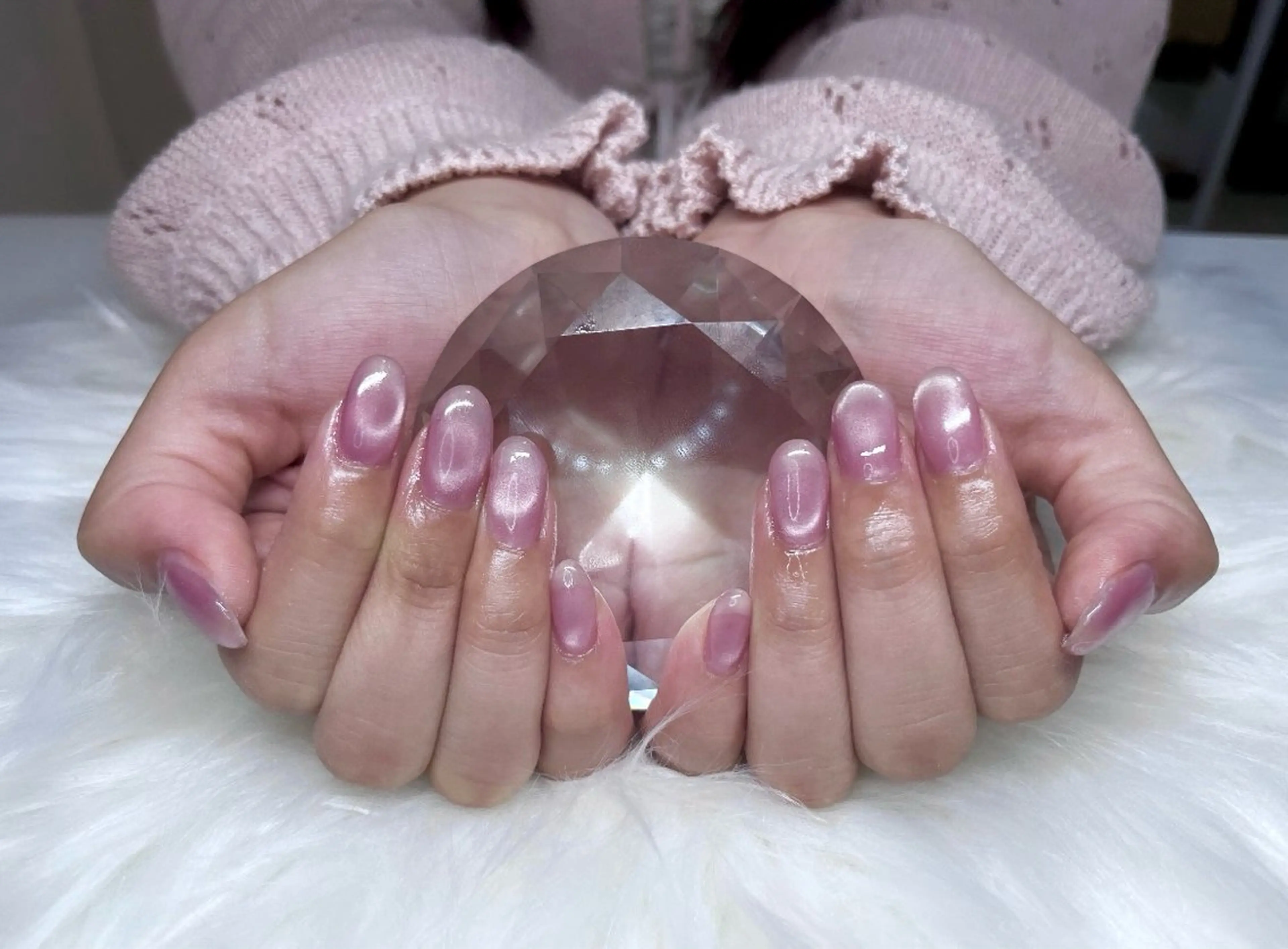 ネイル マグネットネイル ハンドネイル ネイルサロン kirari所属・MANAMI 🫧のネイルデザイン