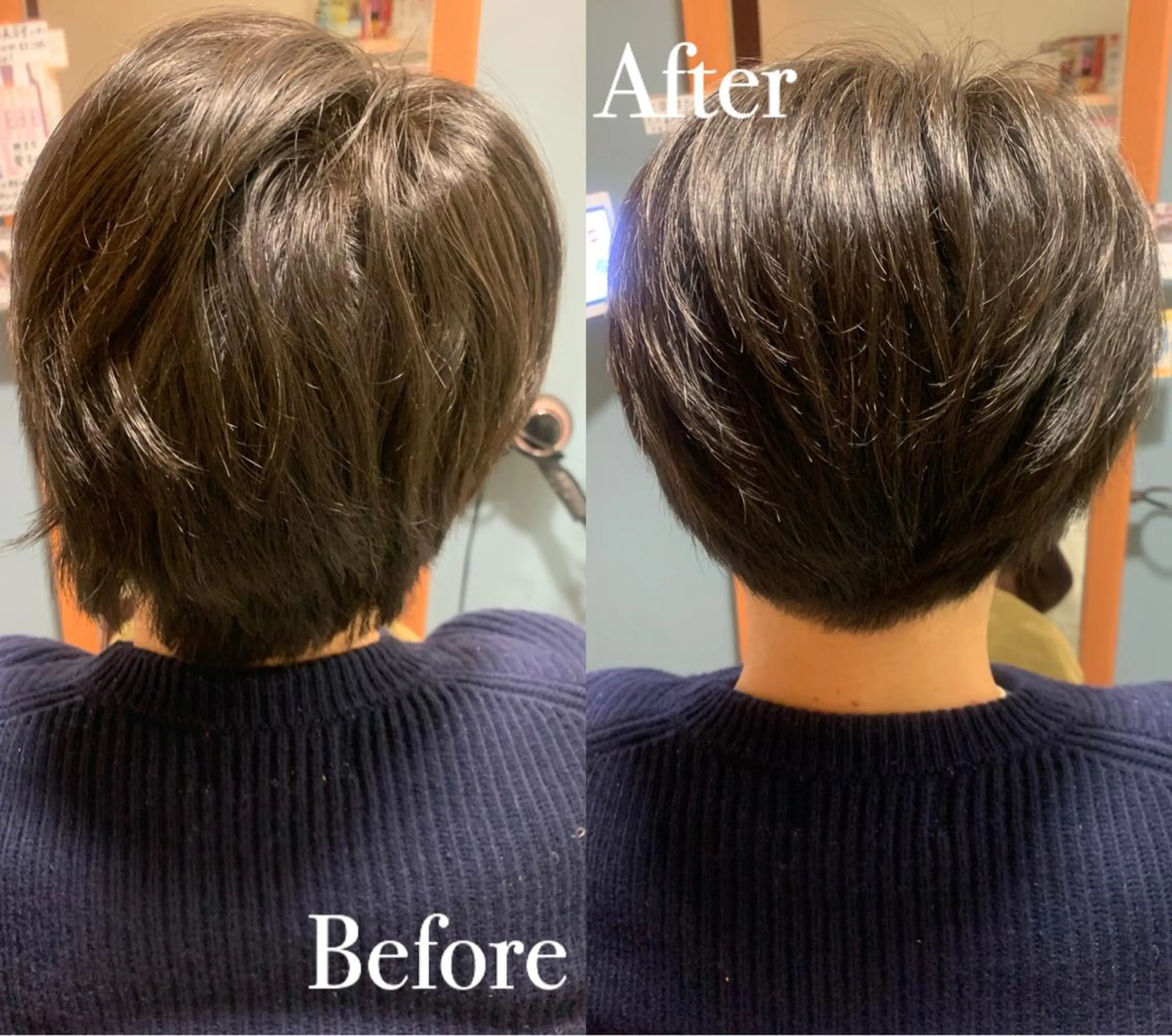 メンズ 刈り上げ 傷ませない縮毛矯正／ 吉岡 美江のヘアスタイル